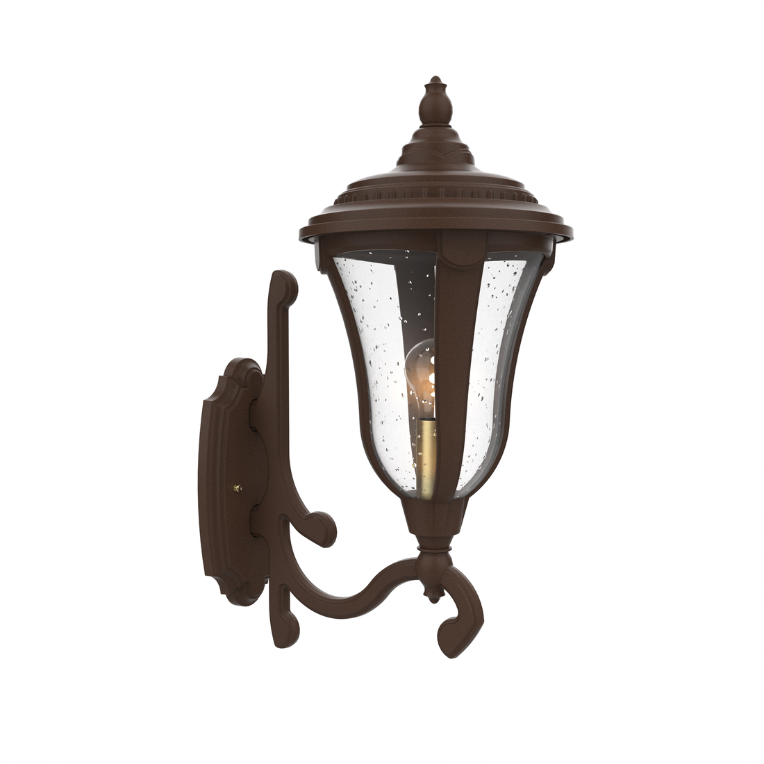 SNOC, MUNICH - WALL MOUNT DECORATIVE ARM UP MEDIUM FORMAT 24287, OUTDOOR WALL LIGHTS