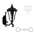 SNOC MUNICH - DECORATIVE ARM UP DOUBLE HEAD MOUNT FOR MEDIUM POST 24287 2A - Post