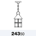 SNOC, MONTEBELLO - CEILING MOUNTING WITH CHAIN OPEN BOTTOM MEDIUM SIZE 24350, OUTDOOR CEILING LIGHT