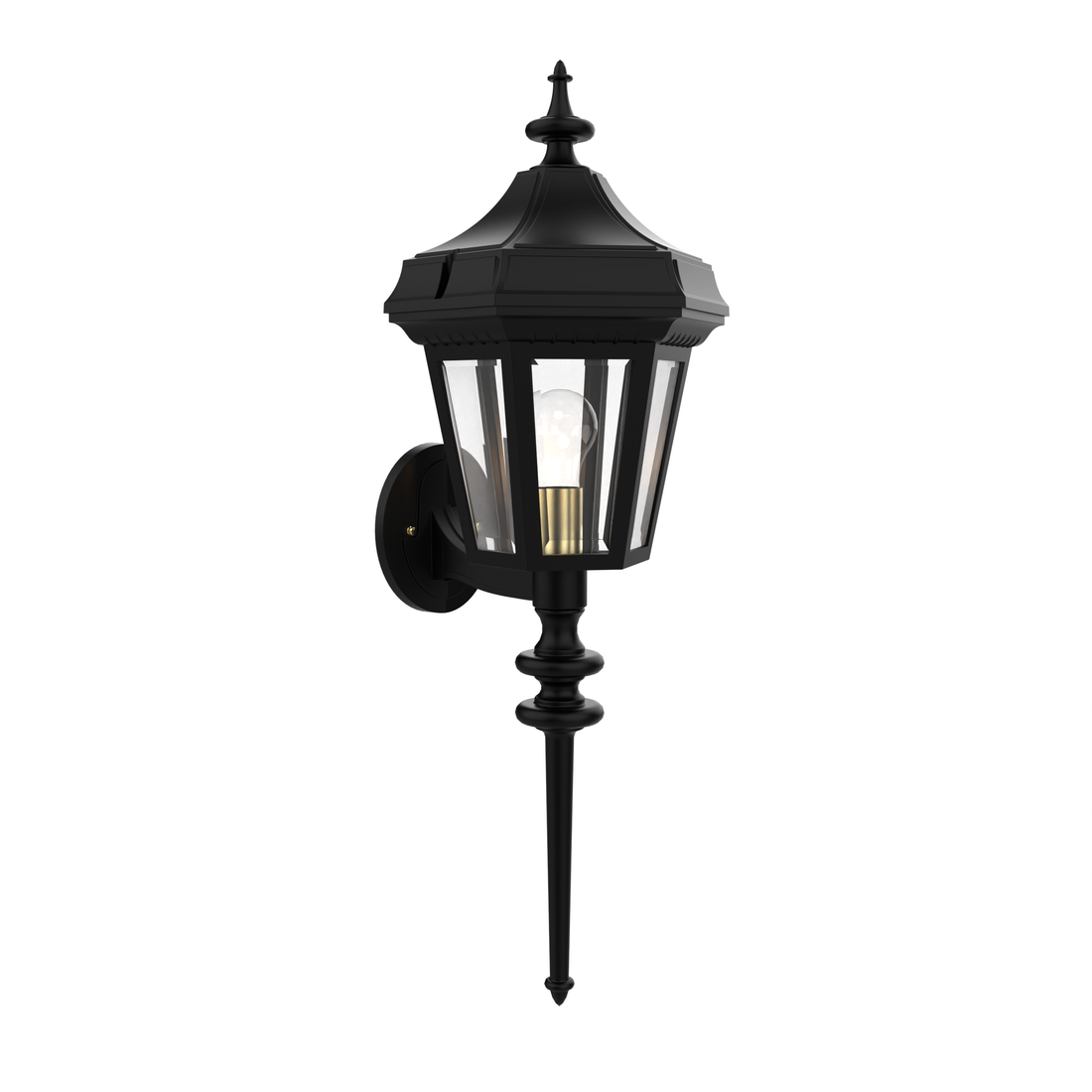 SNOC, OXFORD - WALL MOUNT UP WITH MEDIUM LONG ROD 24822, OUTDOOR WALL LIGHTS