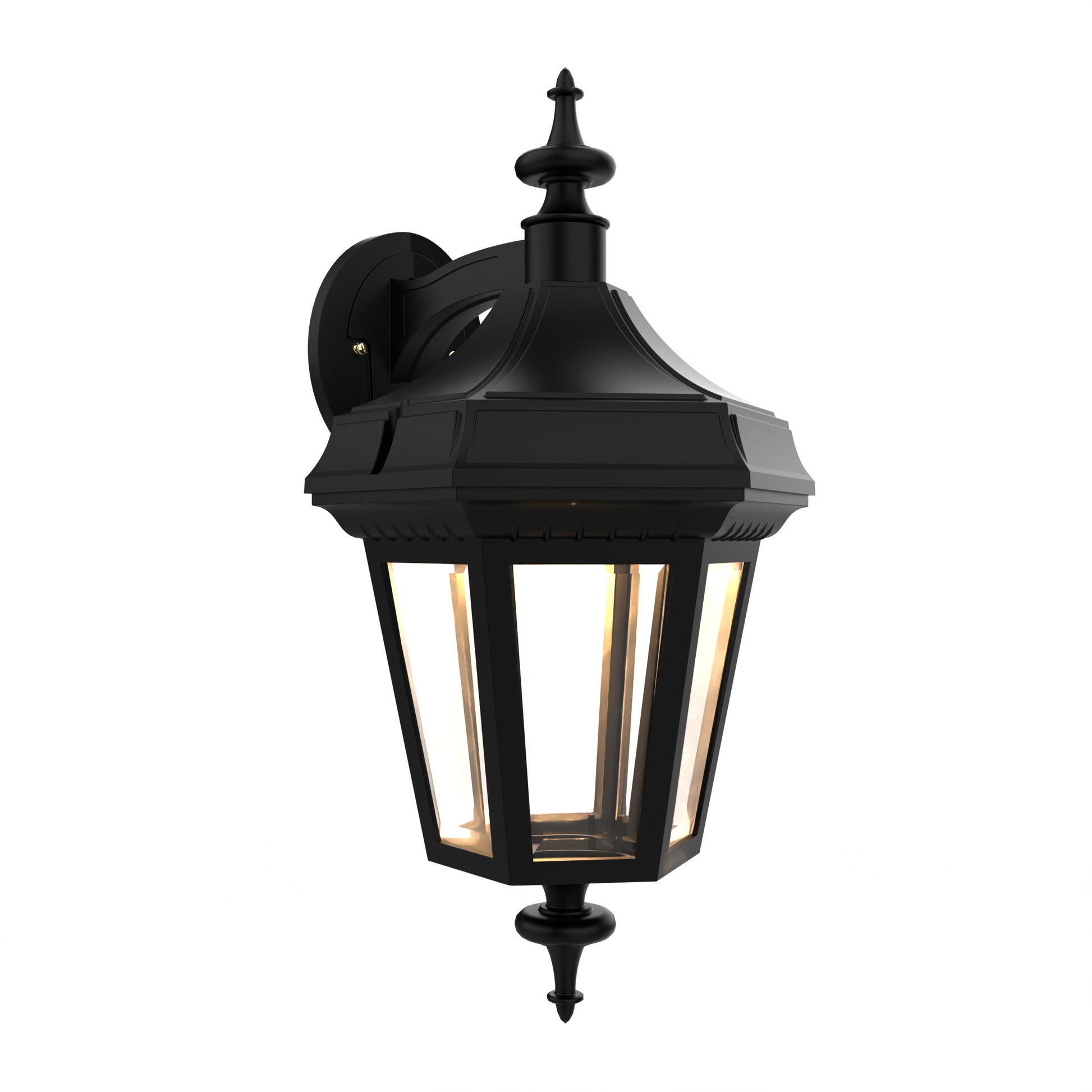 SNOC, OXFORD - CLOSED BOTTOM WALL MOUNT DOWN MEDIUM FORMAT 24825, OUTDOOR WALL LIGHTS