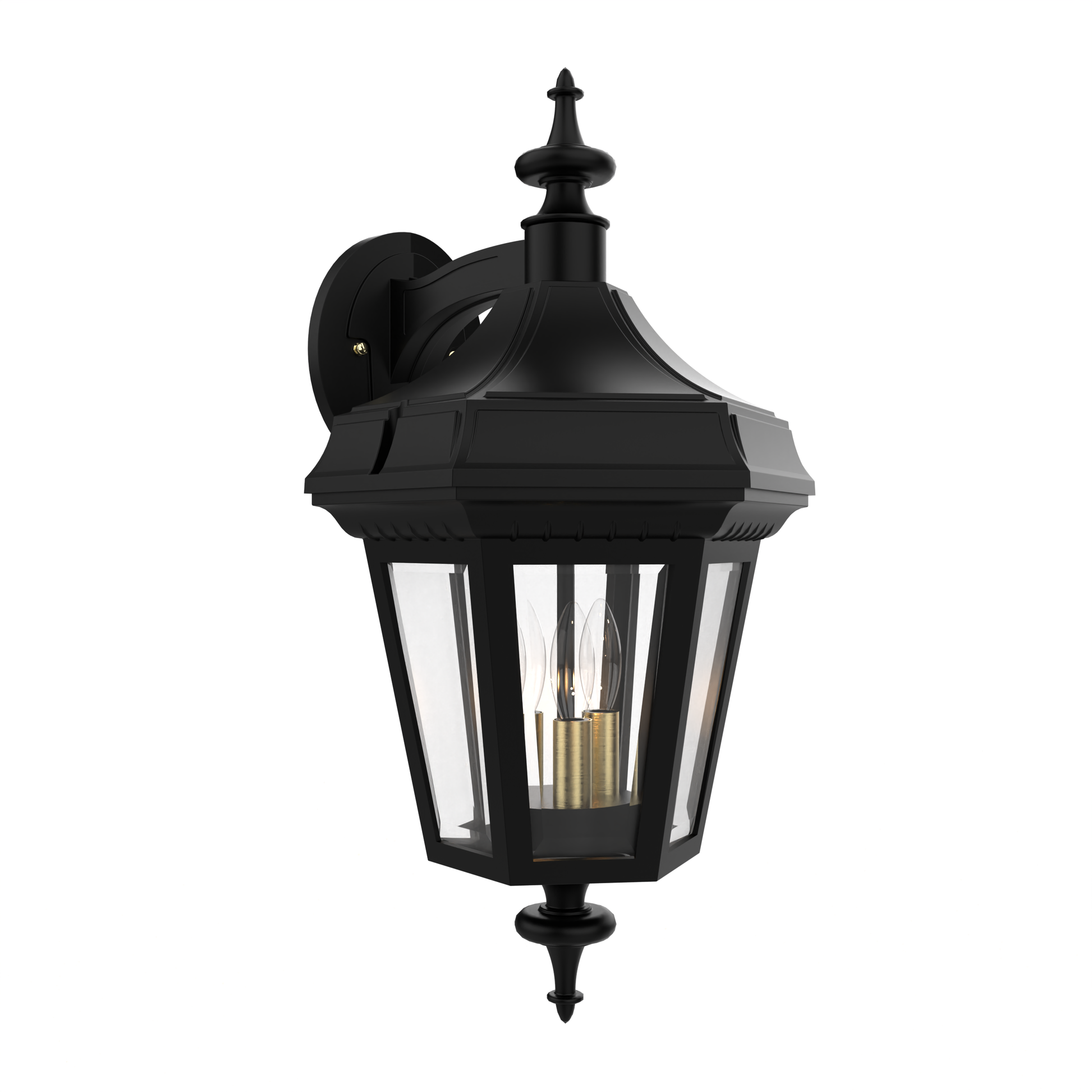 SNOC, OXFORD - CLOSED BOTTOM WALL MOUNT DOWN MEDIUM FORMAT 24825, OUTDOOR WALL LIGHTS