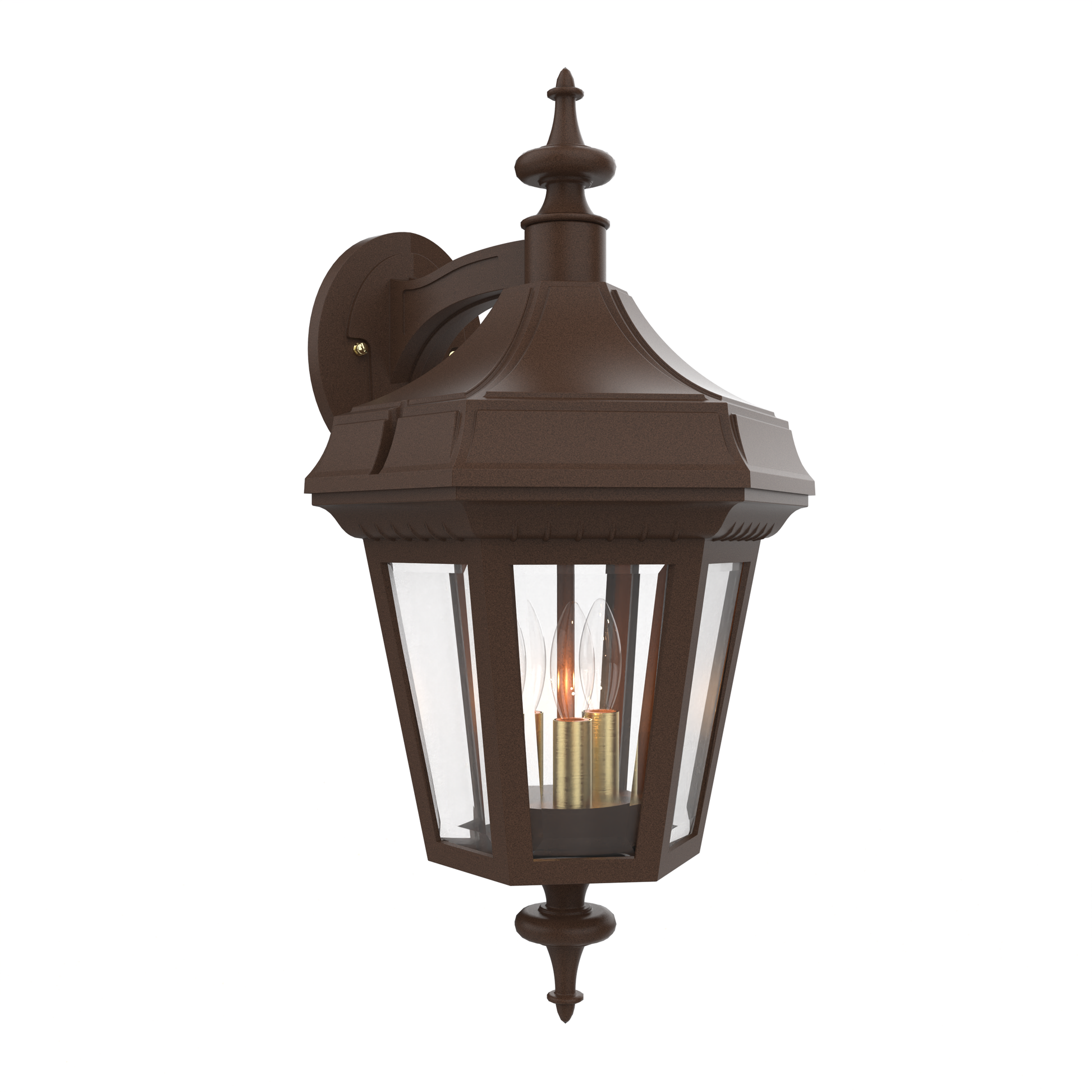 SNOC, OXFORD - CLOSED BOTTOM WALL MOUNT DOWN MEDIUM FORMAT 24825, OUTDOOR WALL LIGHTS