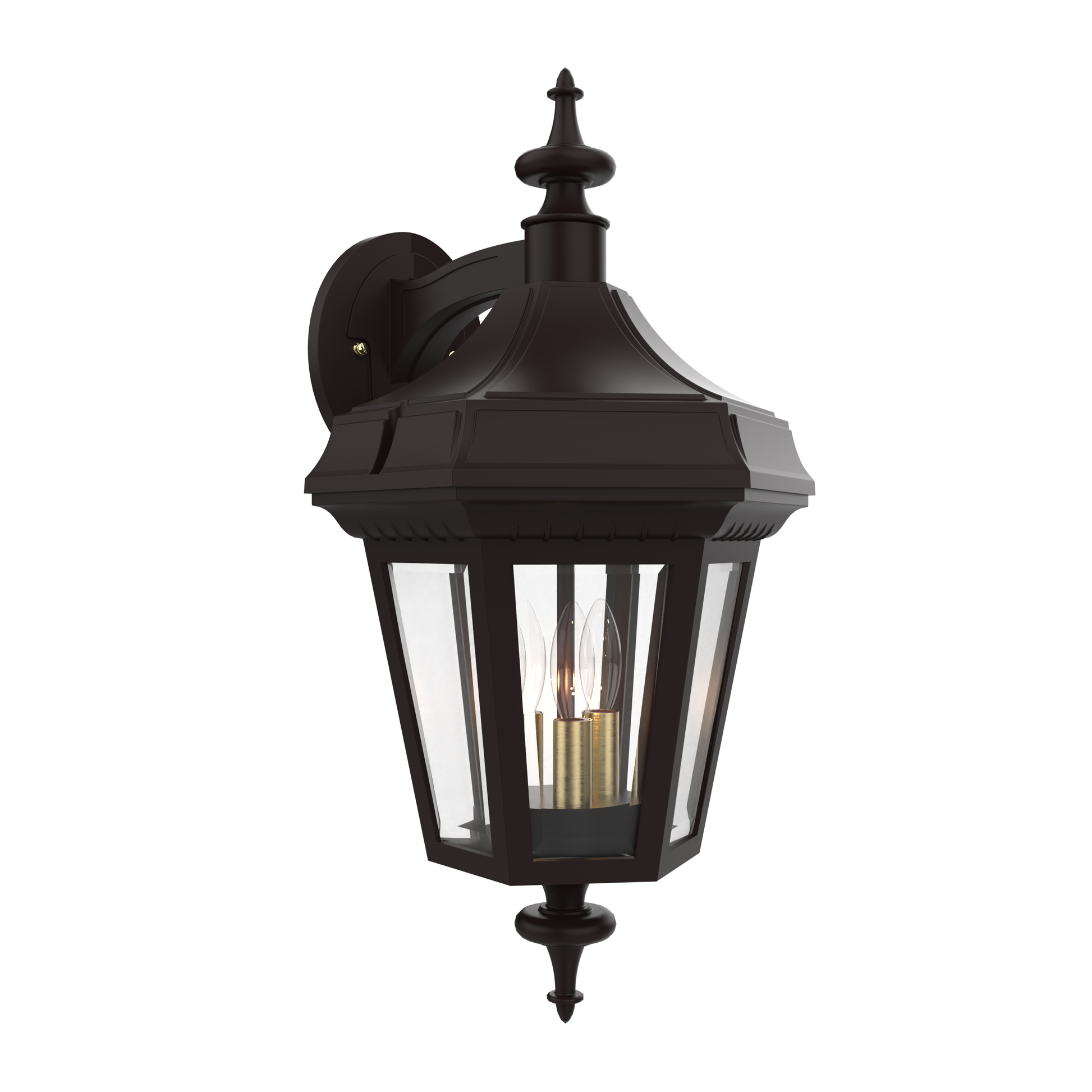 SNOC, OXFORD - CLOSED BOTTOM WALL MOUNT DOWN MEDIUM FORMAT 24825, OUTDOOR WALL LIGHTS