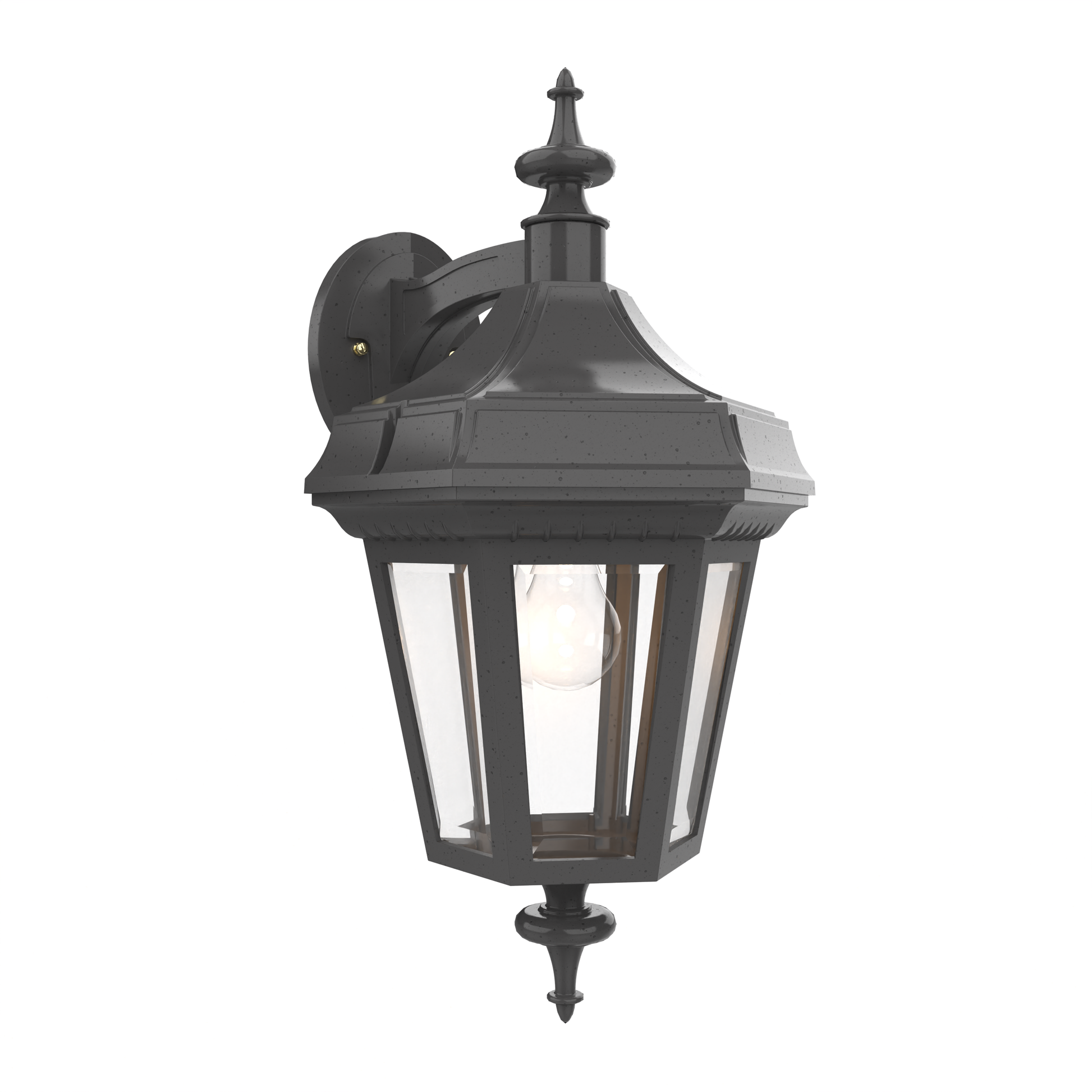 SNOC, OXFORD - CLOSED BOTTOM WALL MOUNT DOWN MEDIUM FORMAT 24825, OUTDOOR WALL LIGHTS
