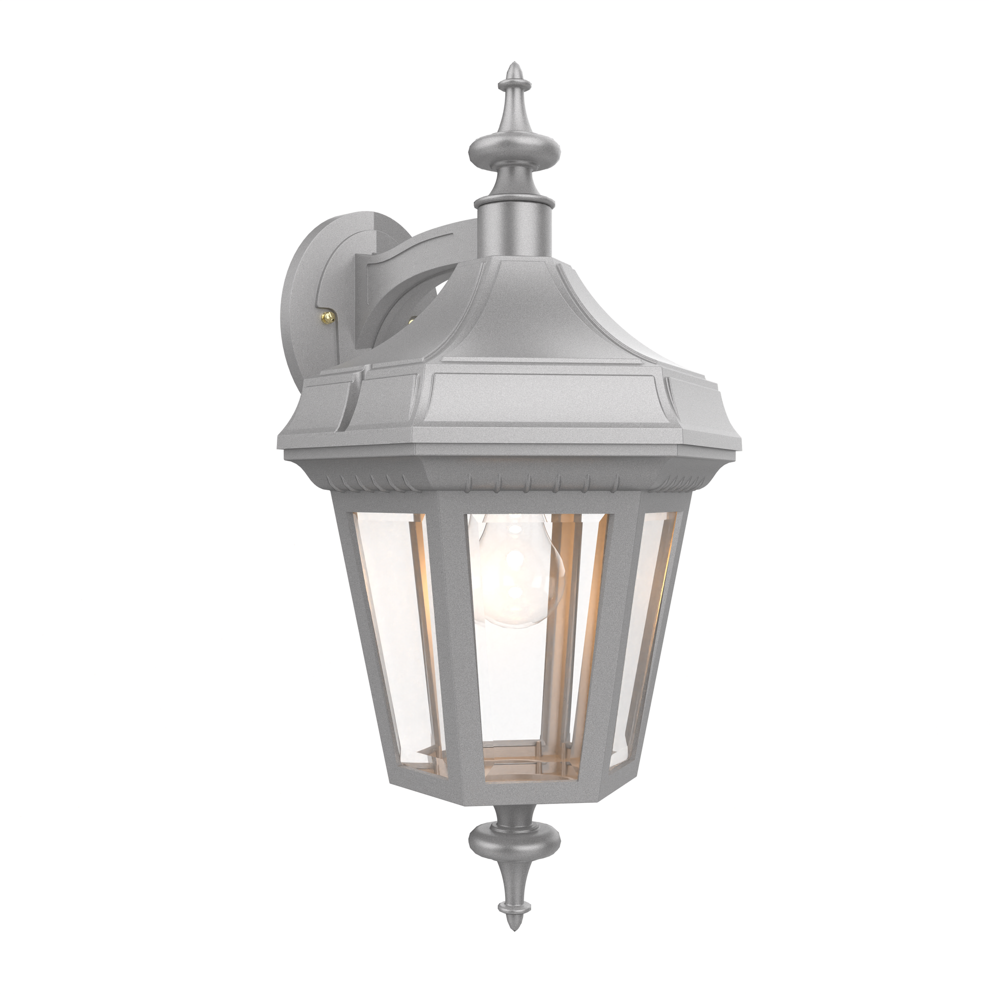 SNOC, OXFORD - CLOSED BOTTOM WALL MOUNT DOWN MEDIUM FORMAT 24825, OUTDOOR WALL LIGHTS