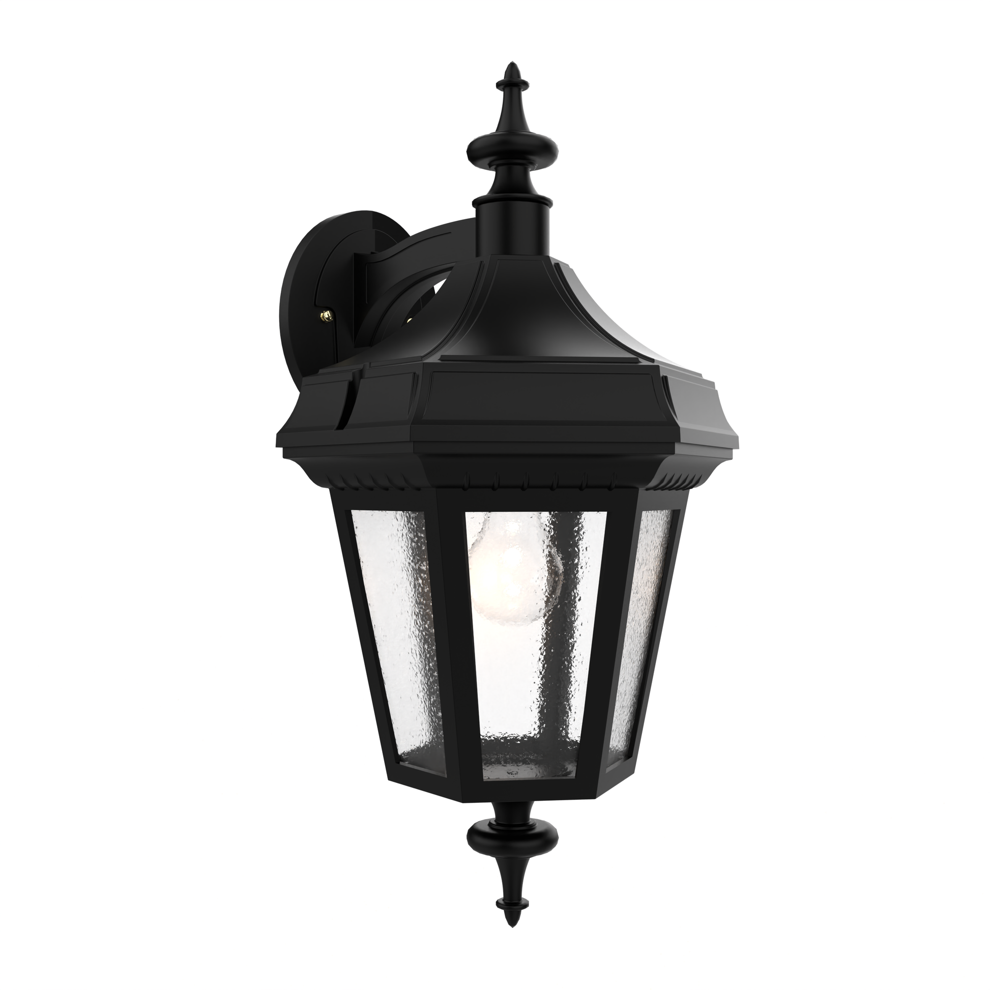 SNOC, OXFORD - CLOSED BOTTOM WALL MOUNT DOWN MEDIUM FORMAT 24825, OUTDOOR WALL LIGHTS