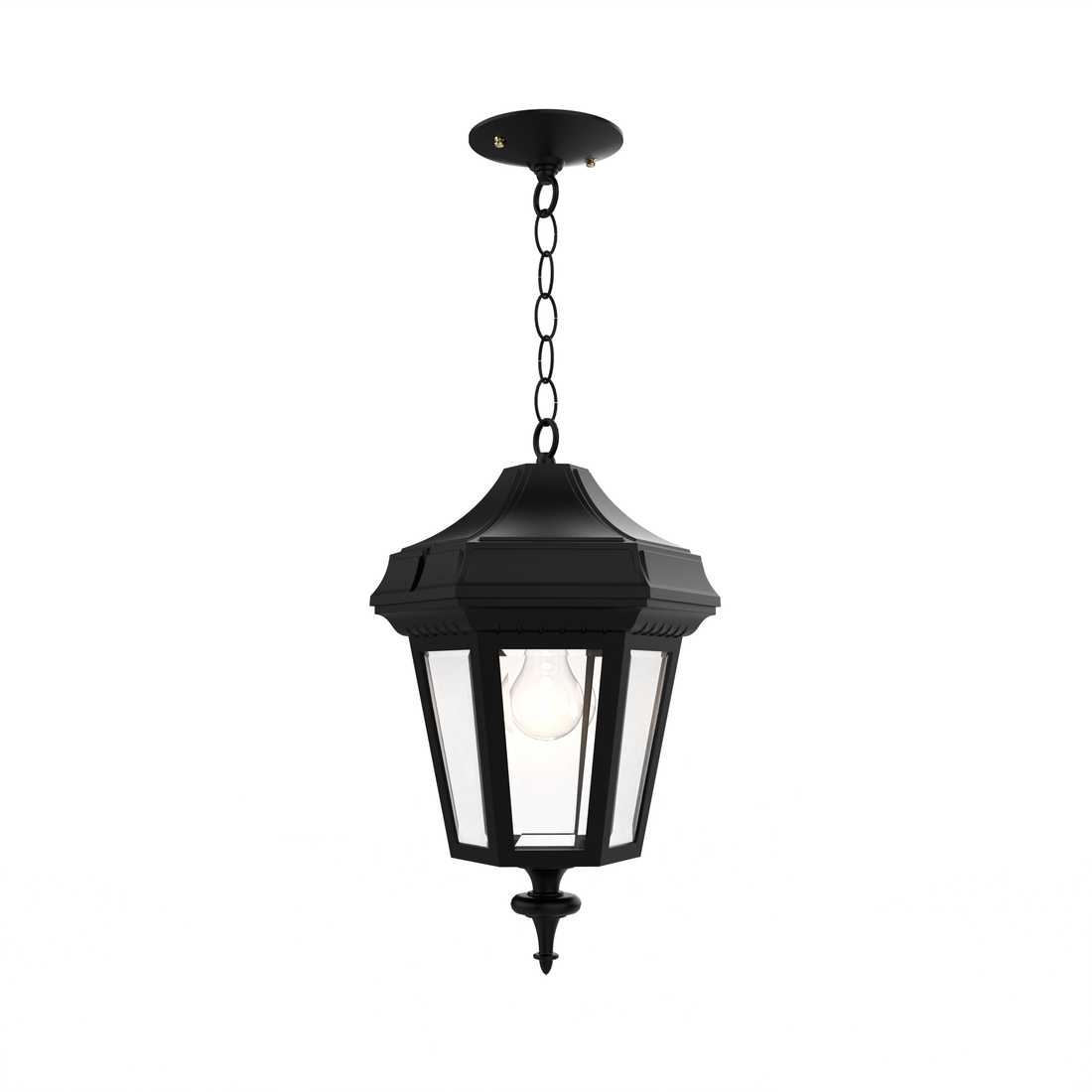 SNOC, OXFORD - CEILING MOUNT WITH CHAIN CLOSED BOTTOM MEDIUM FORMAT 24855, OUTDOOR CEILING LIGHT