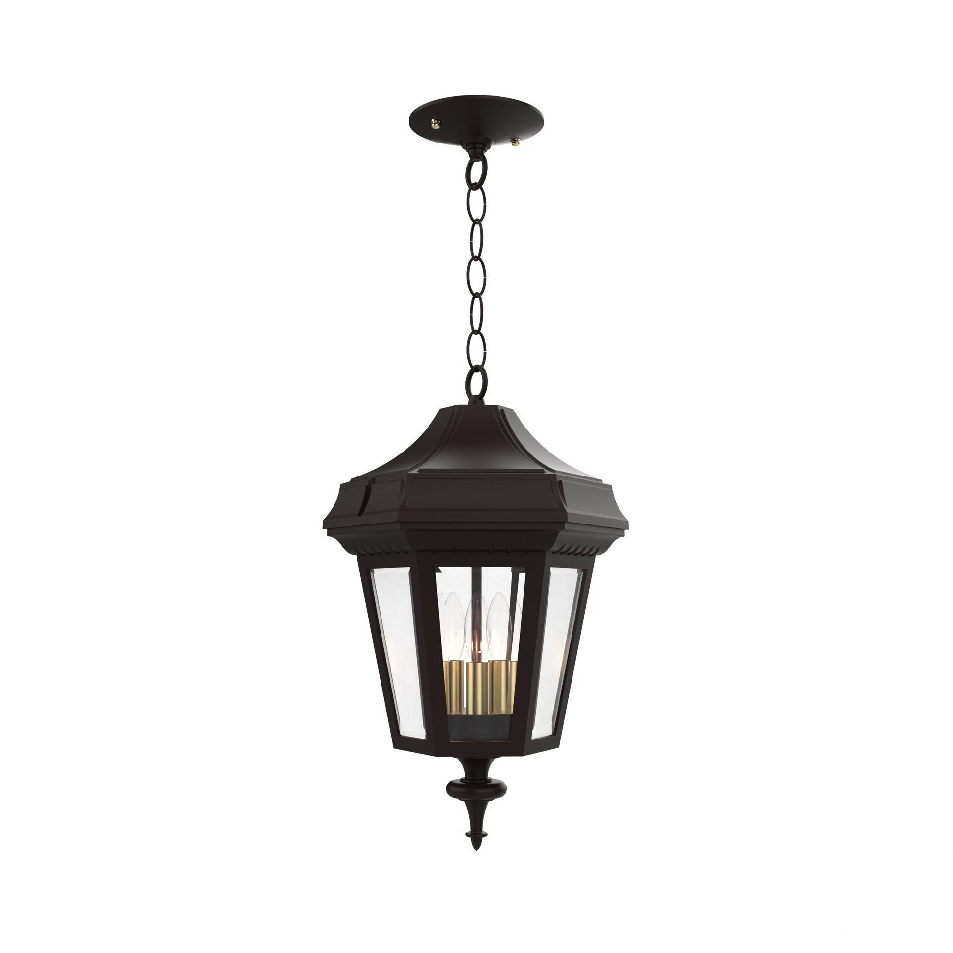 SNOC, OXFORD - CEILING MOUNT WITH CHAIN CLOSED BOTTOM MEDIUM FORMAT 24855, OUTDOOR CEILING LIGHT