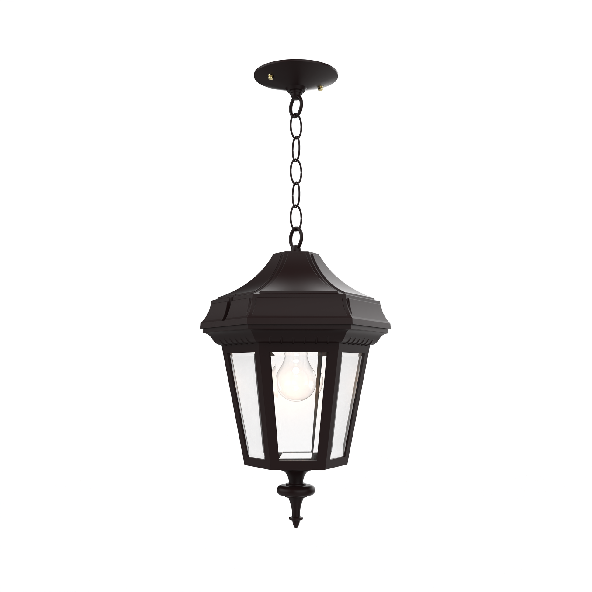 SNOC, OXFORD - CEILING MOUNT WITH CHAIN CLOSED BOTTOM MEDIUM FORMAT 24855, OUTDOOR CEILING LIGHT