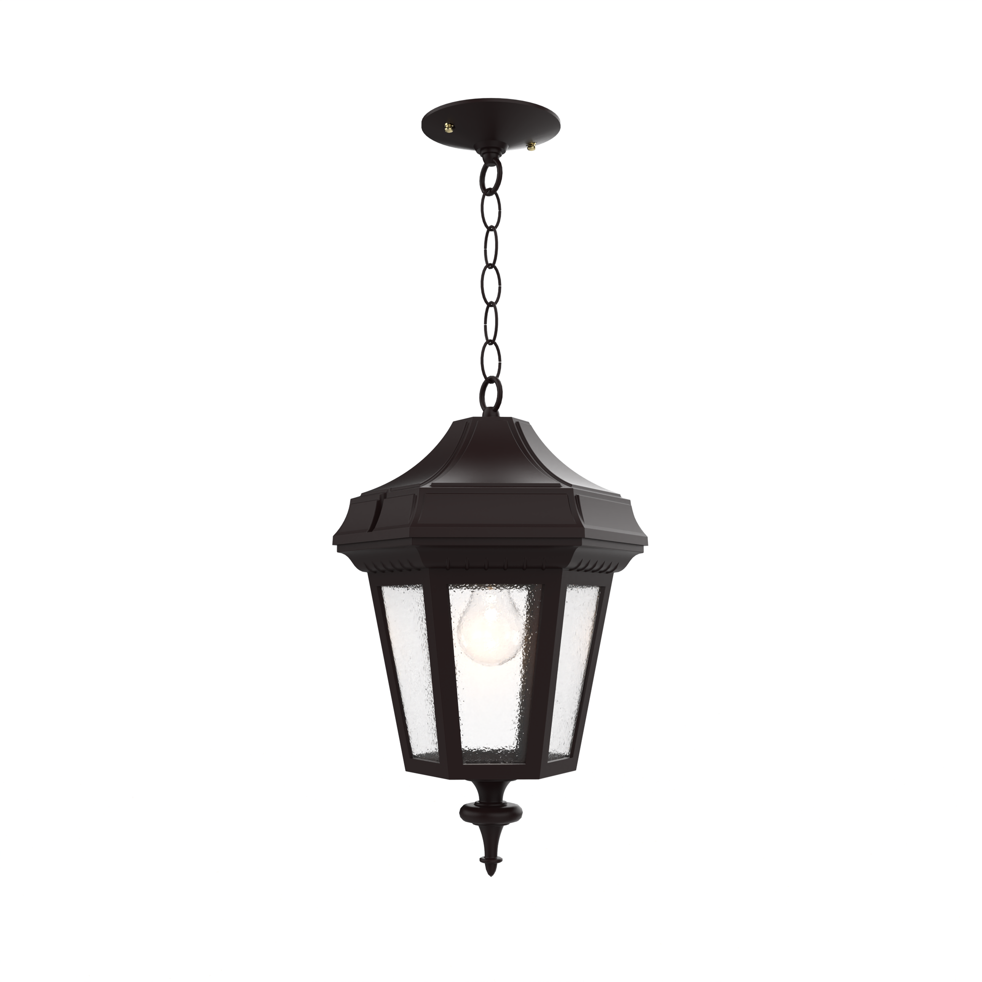 SNOC, OXFORD - CEILING MOUNT WITH CHAIN CLOSED BOTTOM MEDIUM FORMAT 24855, OUTDOOR CEILING LIGHT