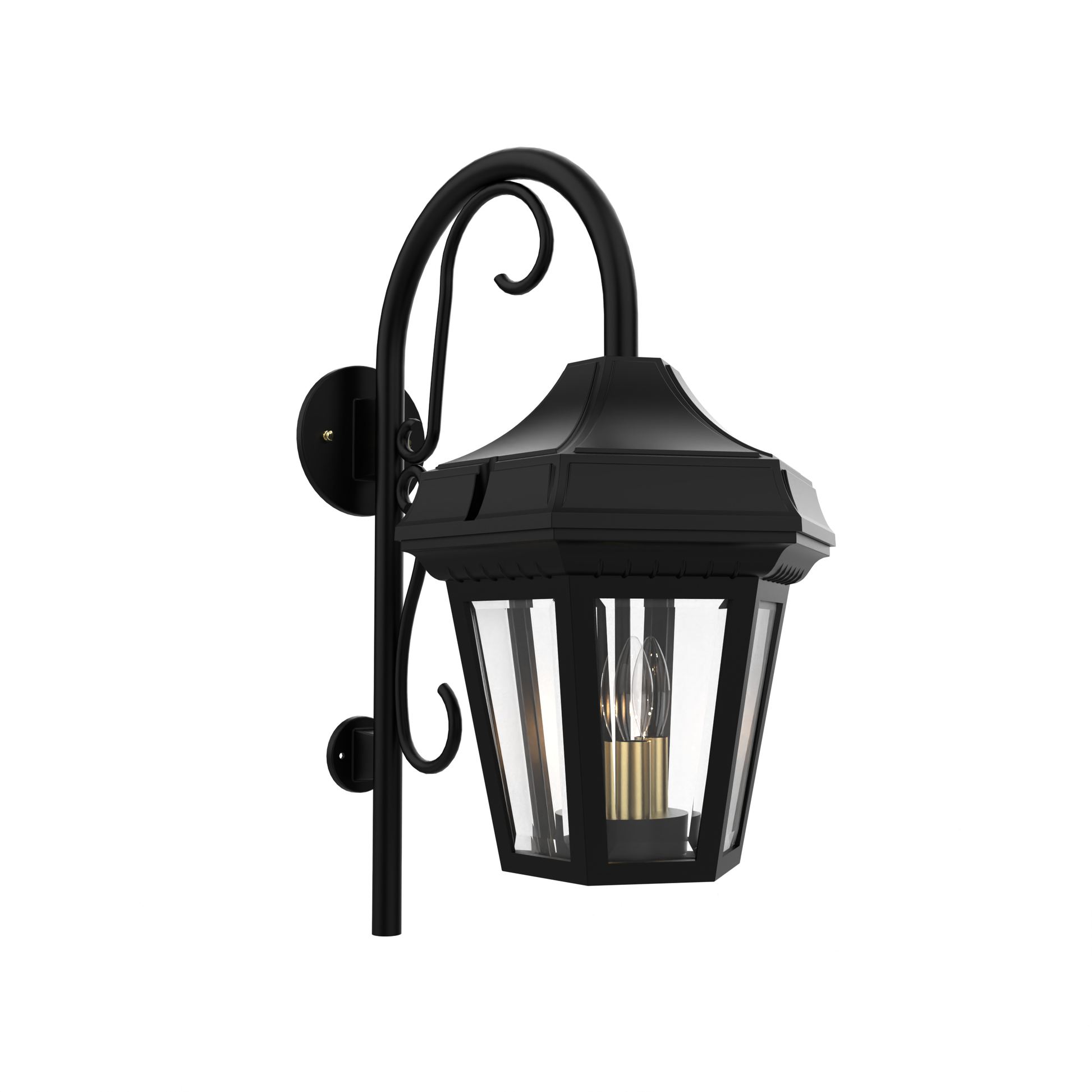 SNOC, OXFORD - WALL MOUNT DOWN WITH CANE OPEN BOTTOM MEDIUM 24893, OUTDOOR WALL LIGHTS