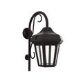 SNOC, OXFORD - WALL MOUNT DOWN WITH CANE OPEN BOTTOM MEDIUM 24893, OUTDOOR WALL LIGHTS
