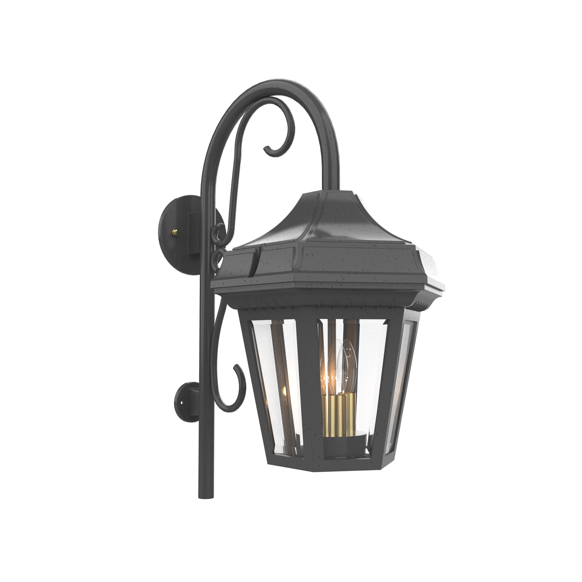 SNOC, OXFORD - WALL MOUNT DOWN WITH CANE OPEN BOTTOM MEDIUM 24893, OUTDOOR WALL LIGHTS