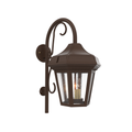 SNOC, OXFORD - WALL MOUNT DOWN WITH CANE OPEN BOTTOM MEDIUM 24893, OUTDOOR WALL LIGHTS