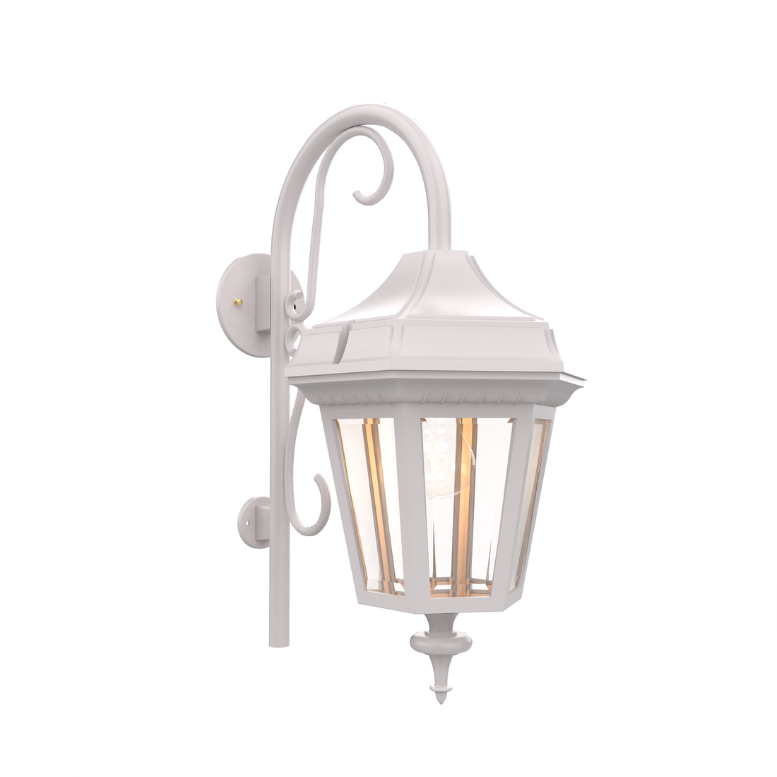 SNOC, OXFORD - WALL MOUNT DOWN WITH CANE MEDIUM CLOSED BOTTOM 24898, OUTDOOR WALL LIGHTS