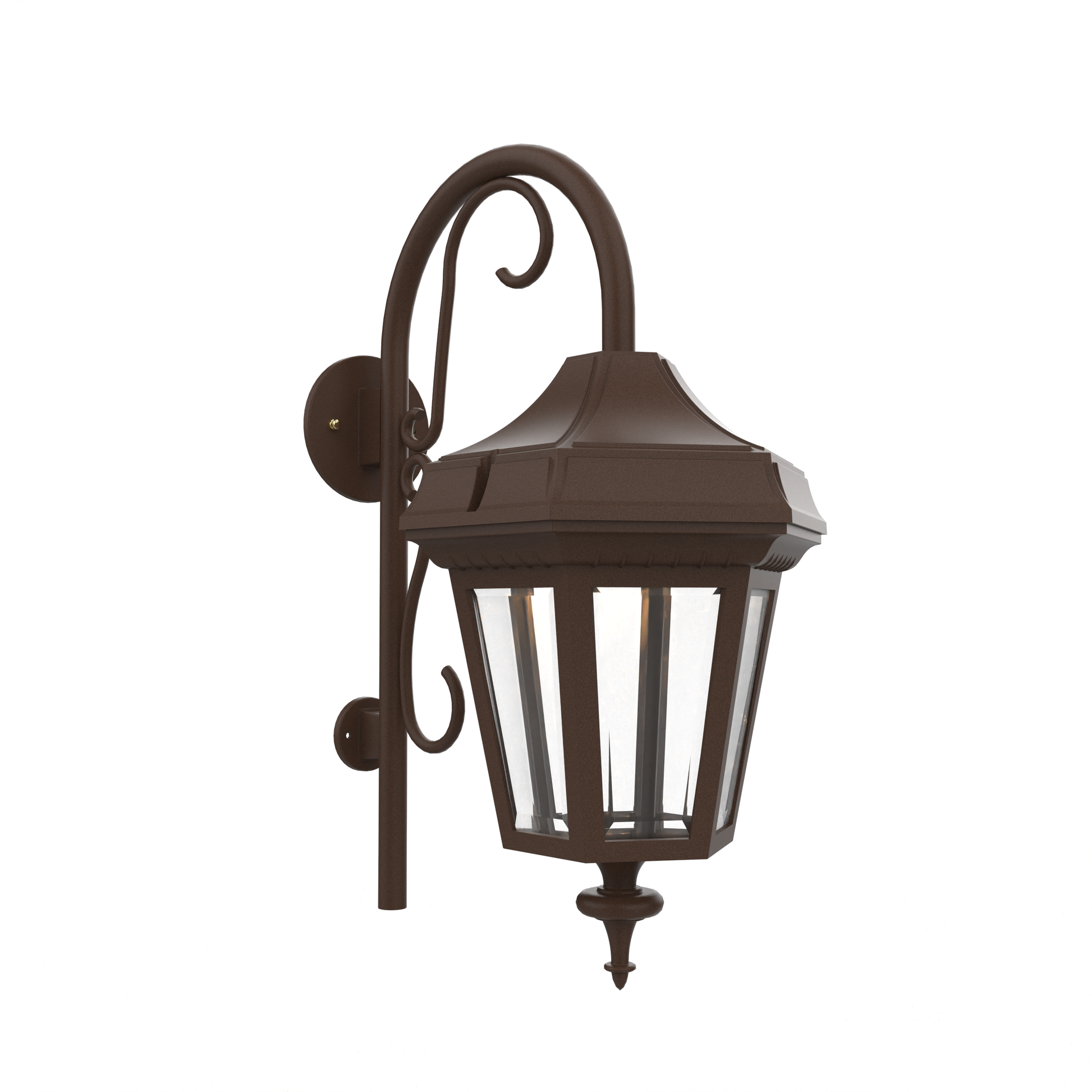 SNOC, OXFORD - WALL MOUNT DOWN WITH CANE MEDIUM CLOSED BOTTOM 24898, OUTDOOR WALL LIGHTS