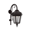 SNOC, OXFORD - WALL MOUNT DOWN WITH CANE MEDIUM CLOSED BOTTOM 24898, OUTDOOR WALL LIGHTS