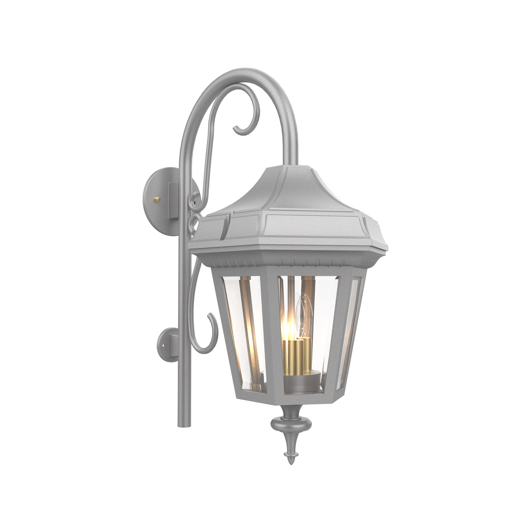 SNOC, OXFORD - WALL MOUNT DOWN WITH CANE MEDIUM CLOSED BOTTOM 24898, OUTDOOR WALL LIGHTS
