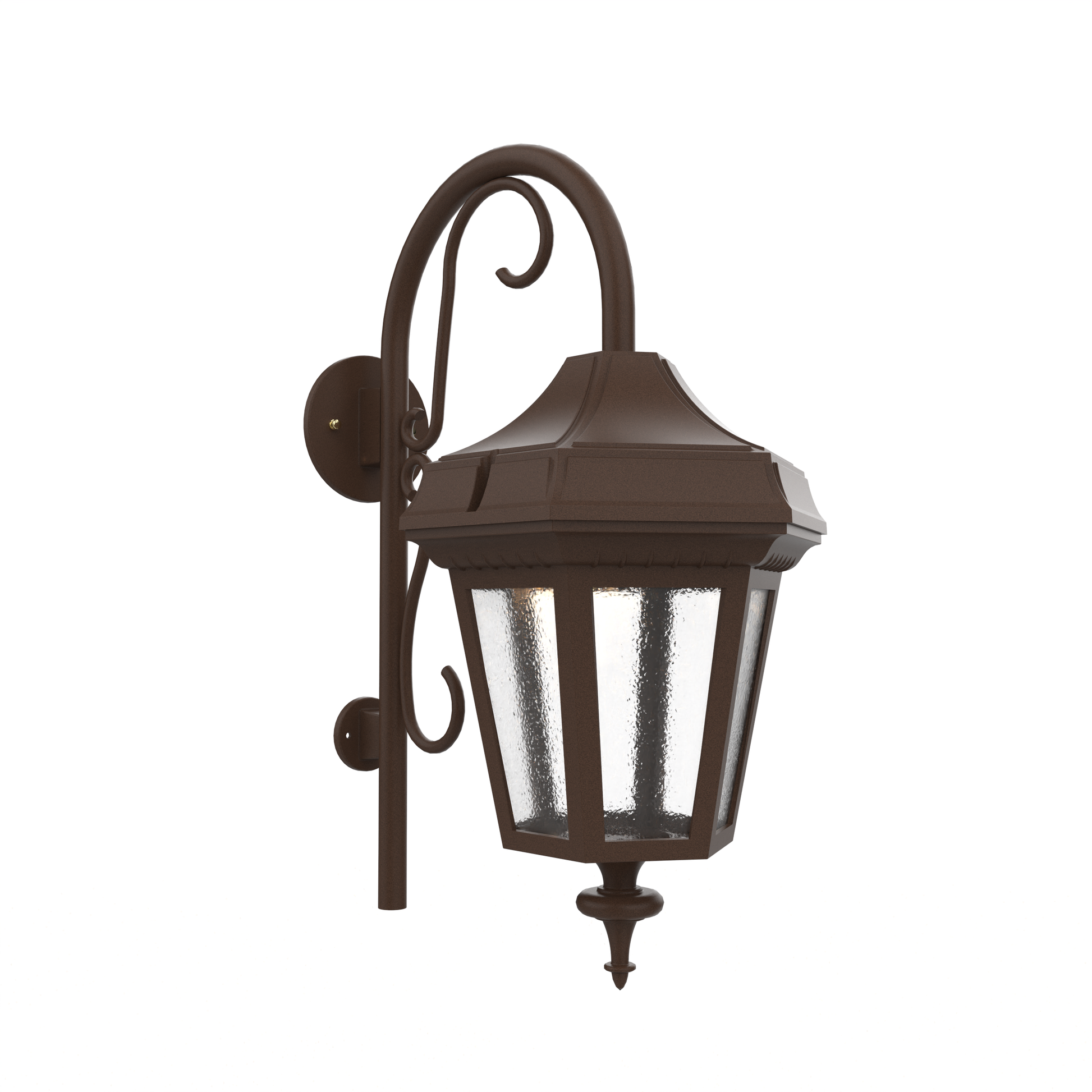 SNOC, OXFORD - WALL MOUNT DOWN WITH CANE MEDIUM CLOSED BOTTOM 24898, OUTDOOR WALL LIGHTS