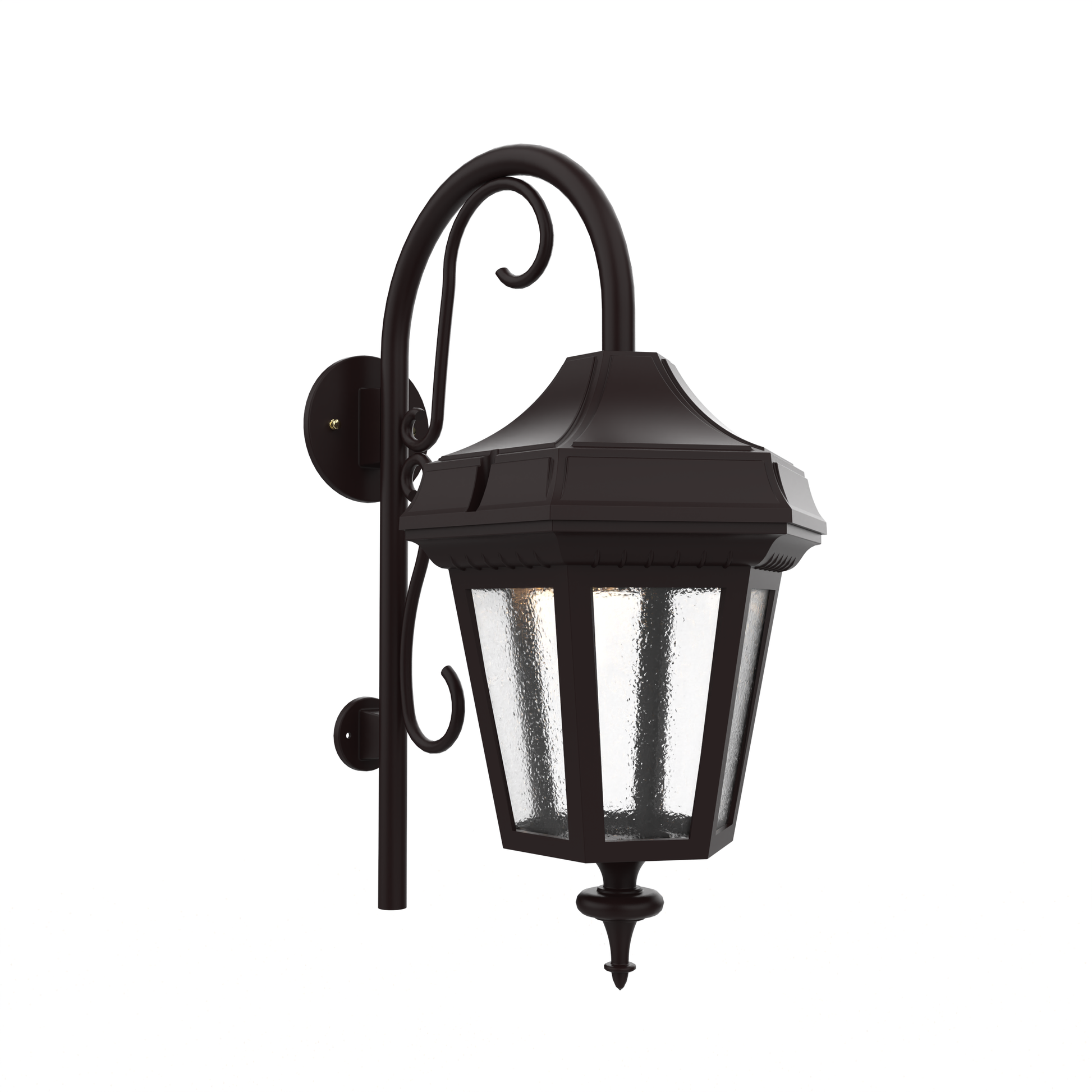 SNOC, OXFORD - WALL MOUNT DOWN WITH CANE MEDIUM CLOSED BOTTOM 24898, OUTDOOR WALL LIGHTS