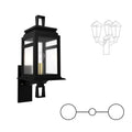 SNOC SERIE 65E - DOUBLE HEAD UP MOUNT FOR MEDIUM POST 26602 2A - Post