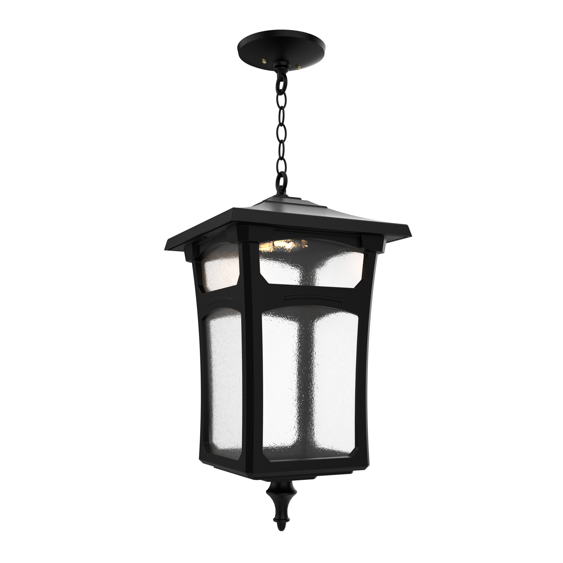 SNOC, LINCOLN - LARGE CLOSED BOTTOM CHAIN CEILING MOUNT 30455, OUTDOOR CEILING LIGHT