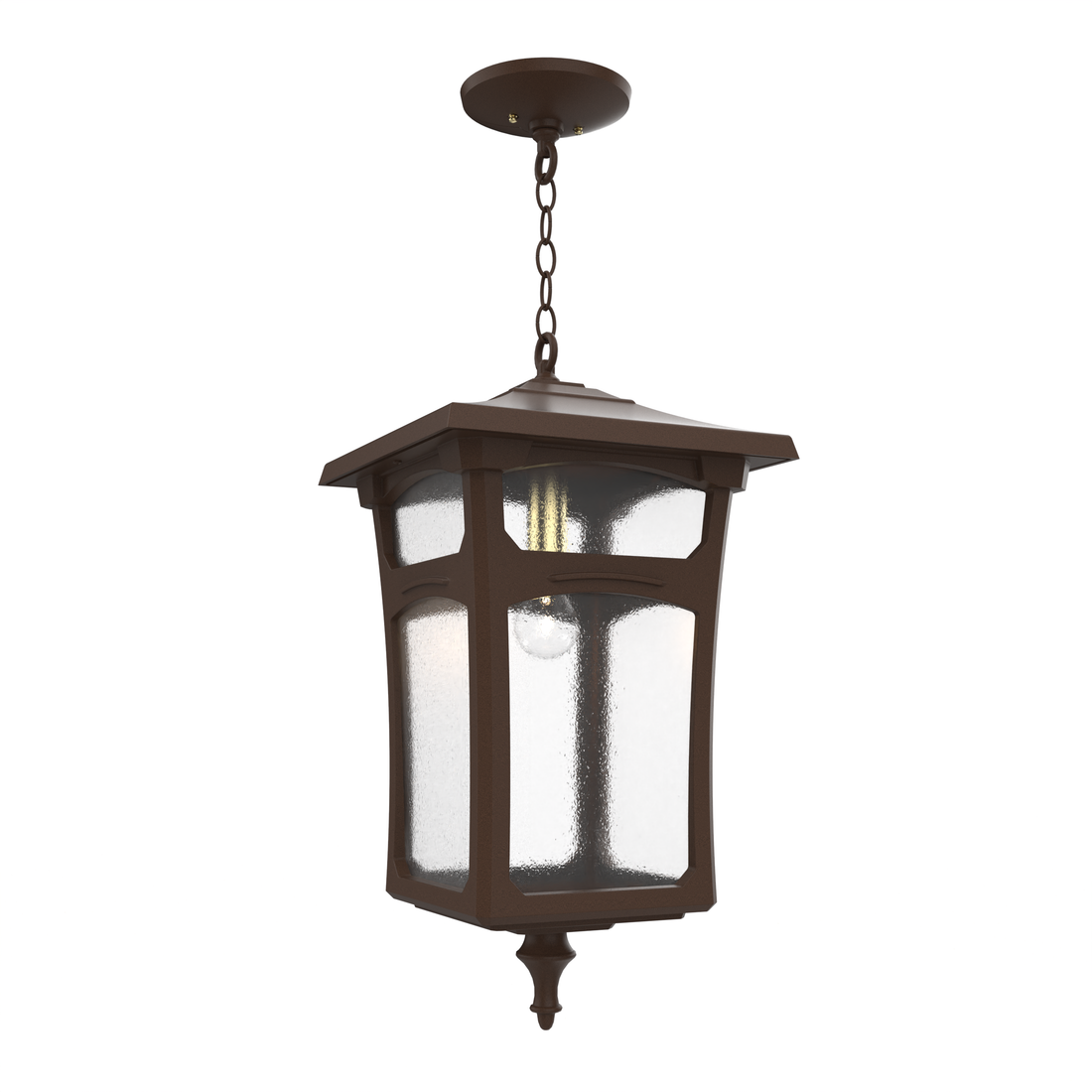 SNOC, LINCOLN - LARGE CLOSED BOTTOM CHAIN CEILING MOUNT 30455, OUTDOOR CEILING LIGHT