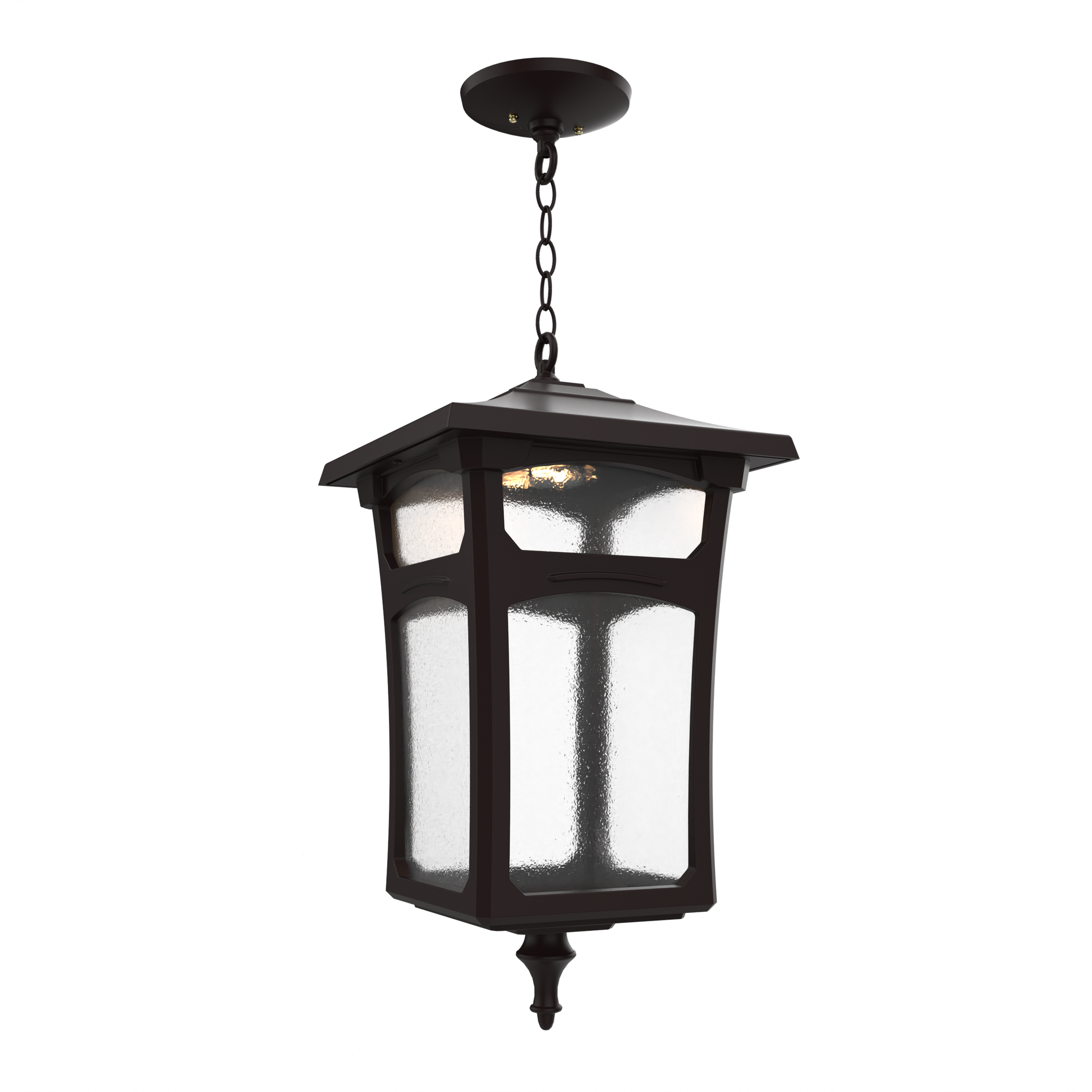 SNOC, LINCOLN - LARGE CLOSED BOTTOM CHAIN CEILING MOUNT 30455, OUTDOOR CEILING LIGHT