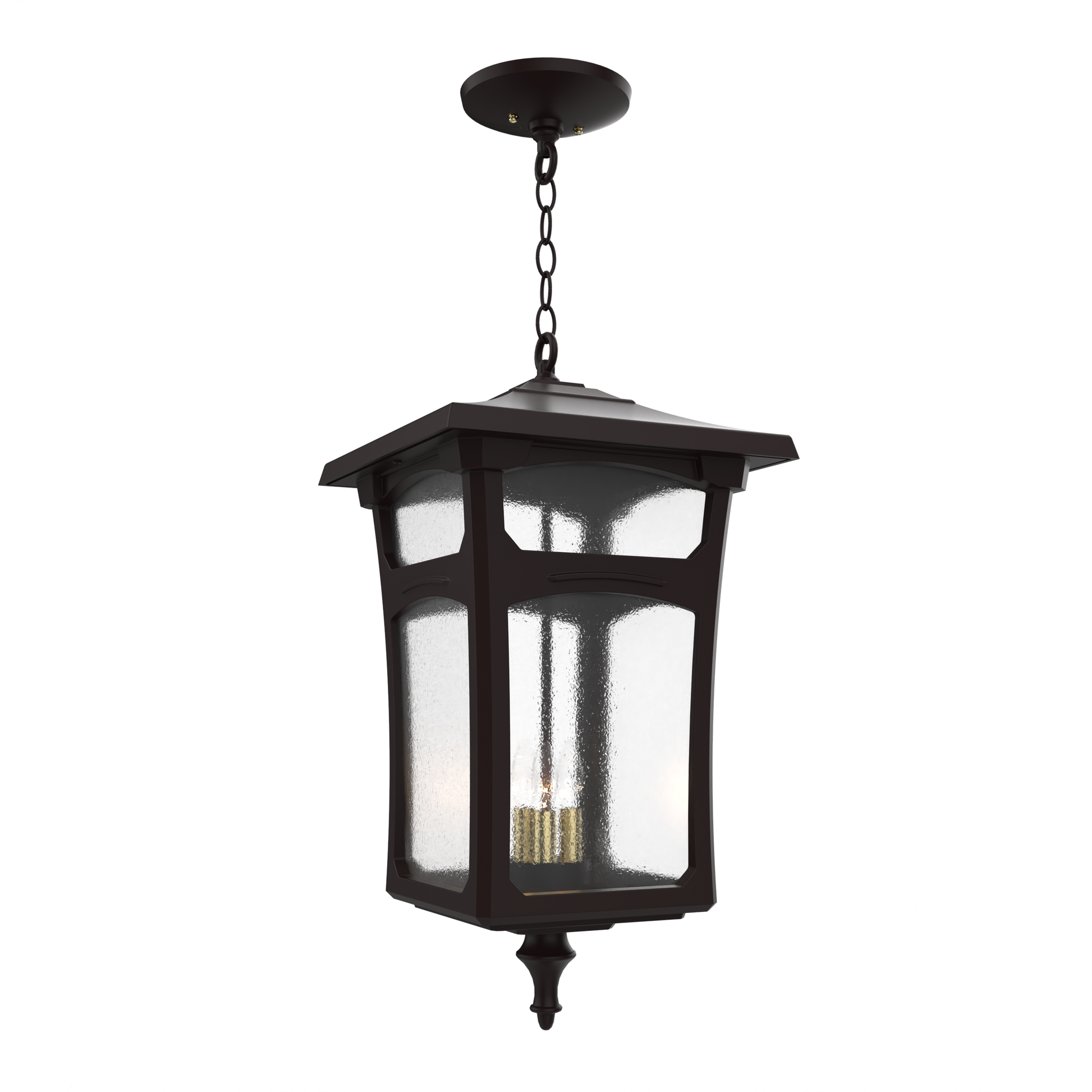 SNOC, LINCOLN - LARGE CLOSED BOTTOM CHAIN CEILING MOUNT 30455, OUTDOOR CEILING LIGHT
