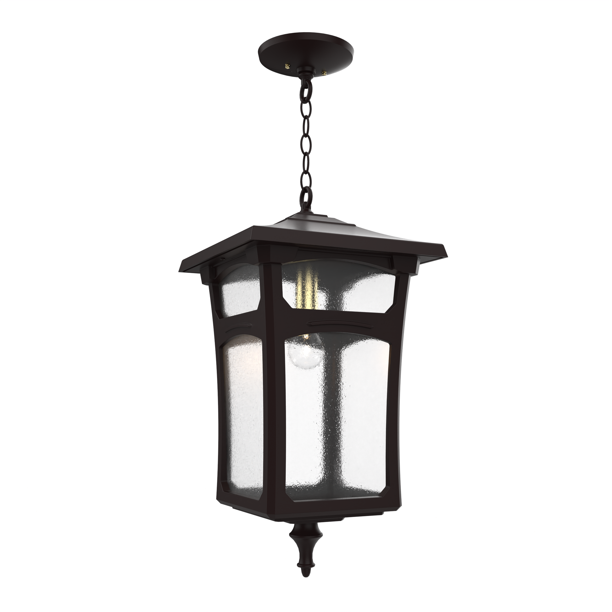 SNOC, LINCOLN - LARGE CLOSED BOTTOM CHAIN CEILING MOUNT 30455, OUTDOOR CEILING LIGHT