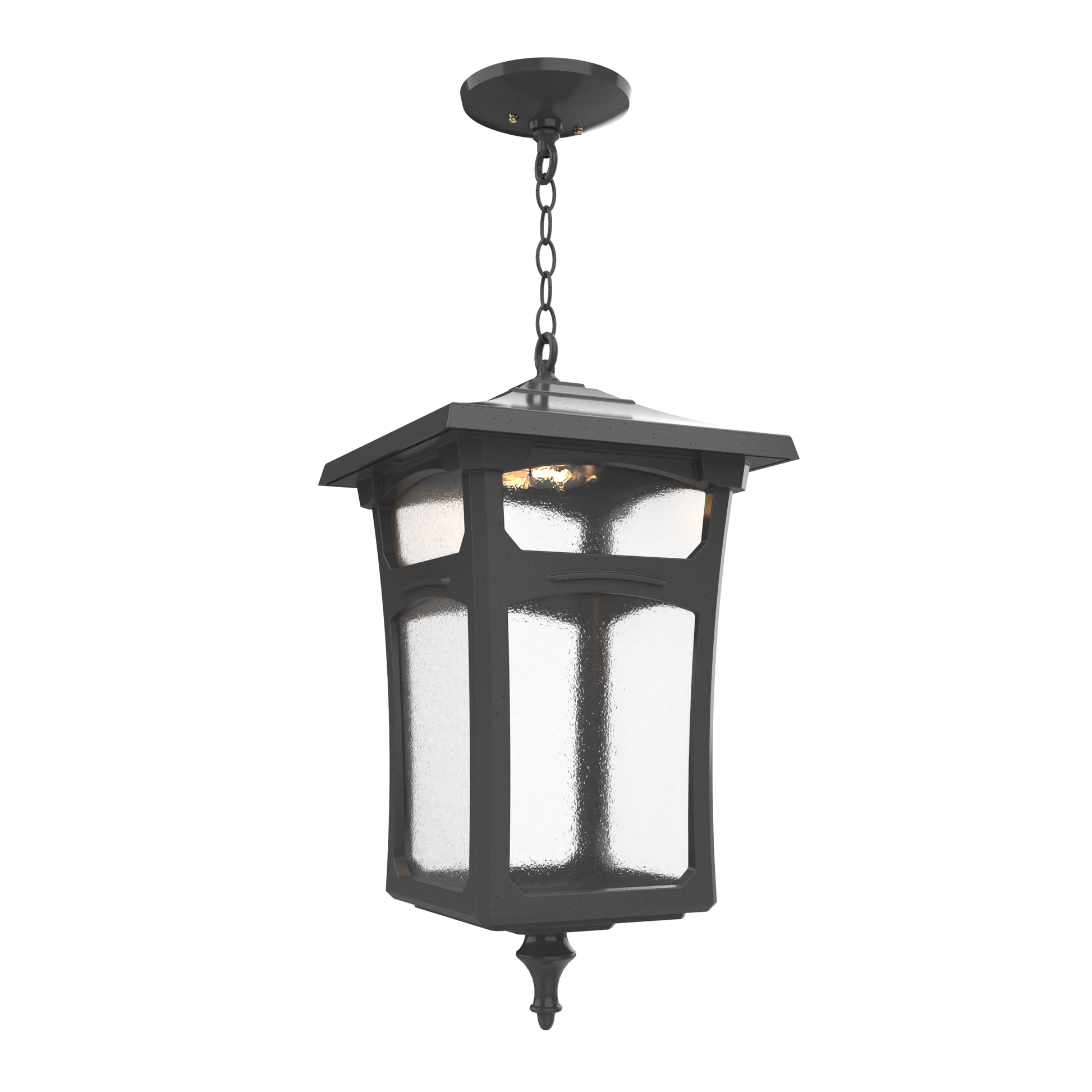 SNOC, LINCOLN - LARGE CLOSED BOTTOM CHAIN CEILING MOUNT 30455, OUTDOOR CEILING LIGHT