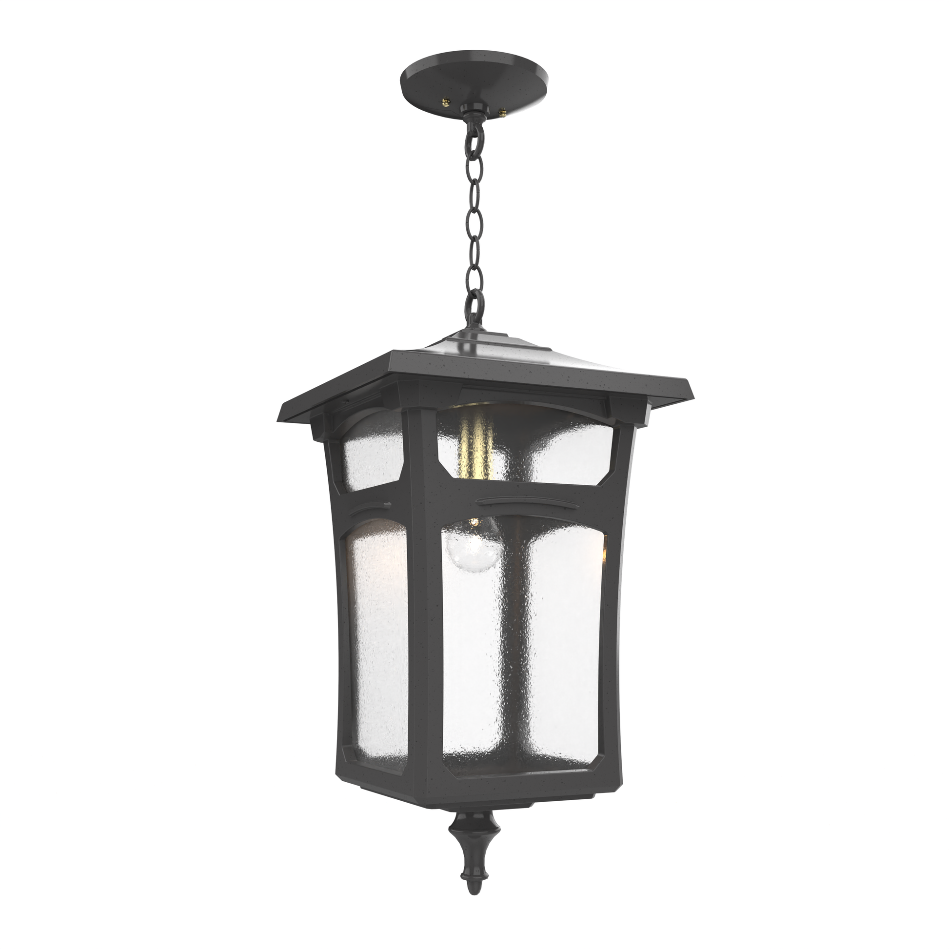 SNOC, LINCOLN - LARGE CLOSED BOTTOM CHAIN CEILING MOUNT 30455, OUTDOOR CEILING LIGHT
