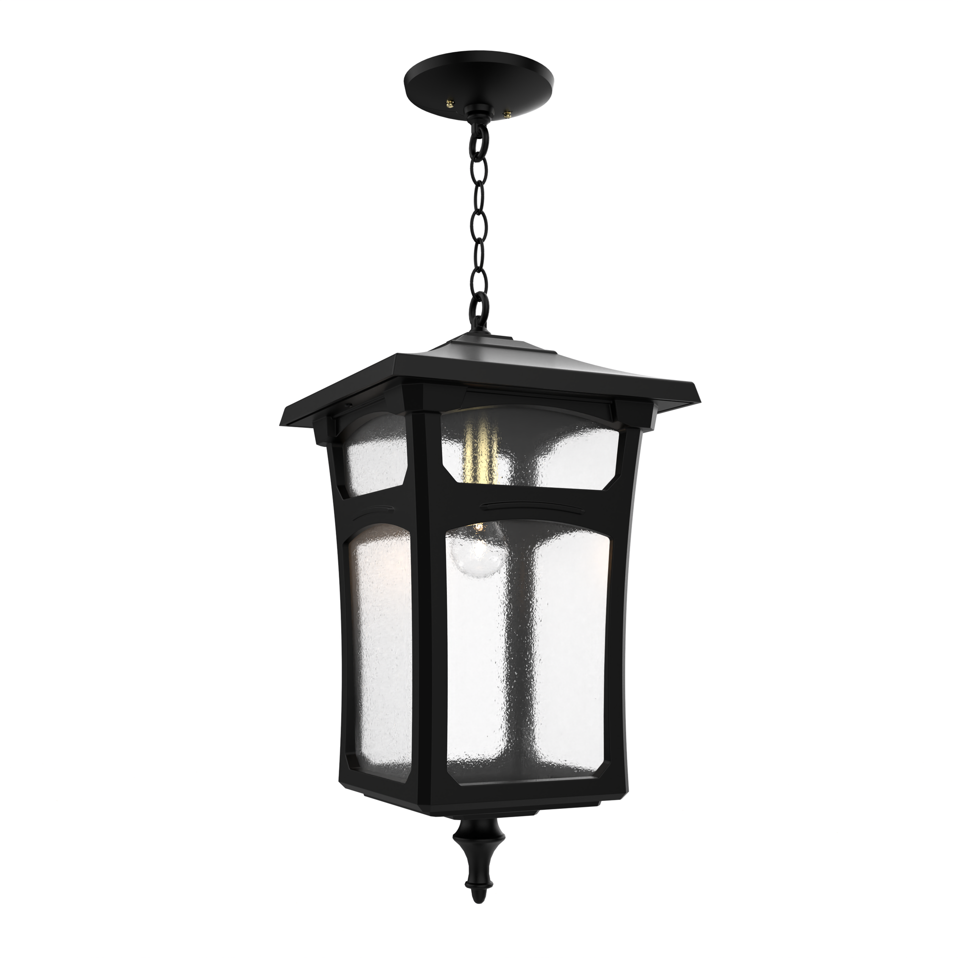 SNOC, LINCOLN - LARGE CLOSED BOTTOM CHAIN CEILING MOUNT 30455, OUTDOOR CEILING LIGHT