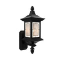 SNOC, SALZBURG - WALL MOUNTED TOP WITH TALL FINIAL 30813, OUTDOOR WALL LIGHTS
