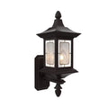 SNOC, SALZBURG - WALL MOUNTED TOP WITH TALL FINIAL 30813, OUTDOOR WALL LIGHTS
