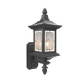 SNOC, SALZBURG - WALL MOUNTED TOP WITH TALL FINIAL 30813, OUTDOOR WALL LIGHTS