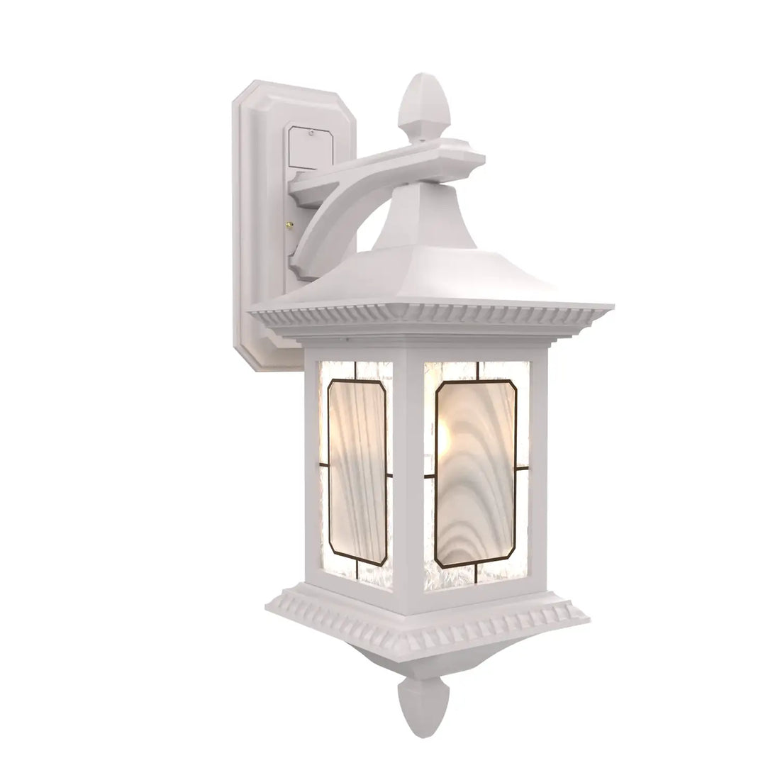 SNOC, SALZBURG - LARGE CLOSED BACK BOTTOM MOUNT WALL MURAL 30818, OUTDOOR WALL LIGHTS