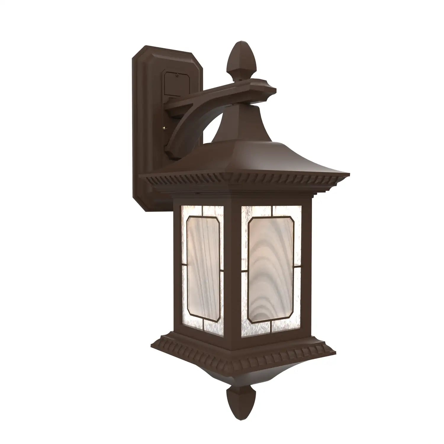 SNOC, SALZBURG - LARGE CLOSED BACK BOTTOM MOUNT WALL MURAL 30818, OUTDOOR WALL LIGHTS