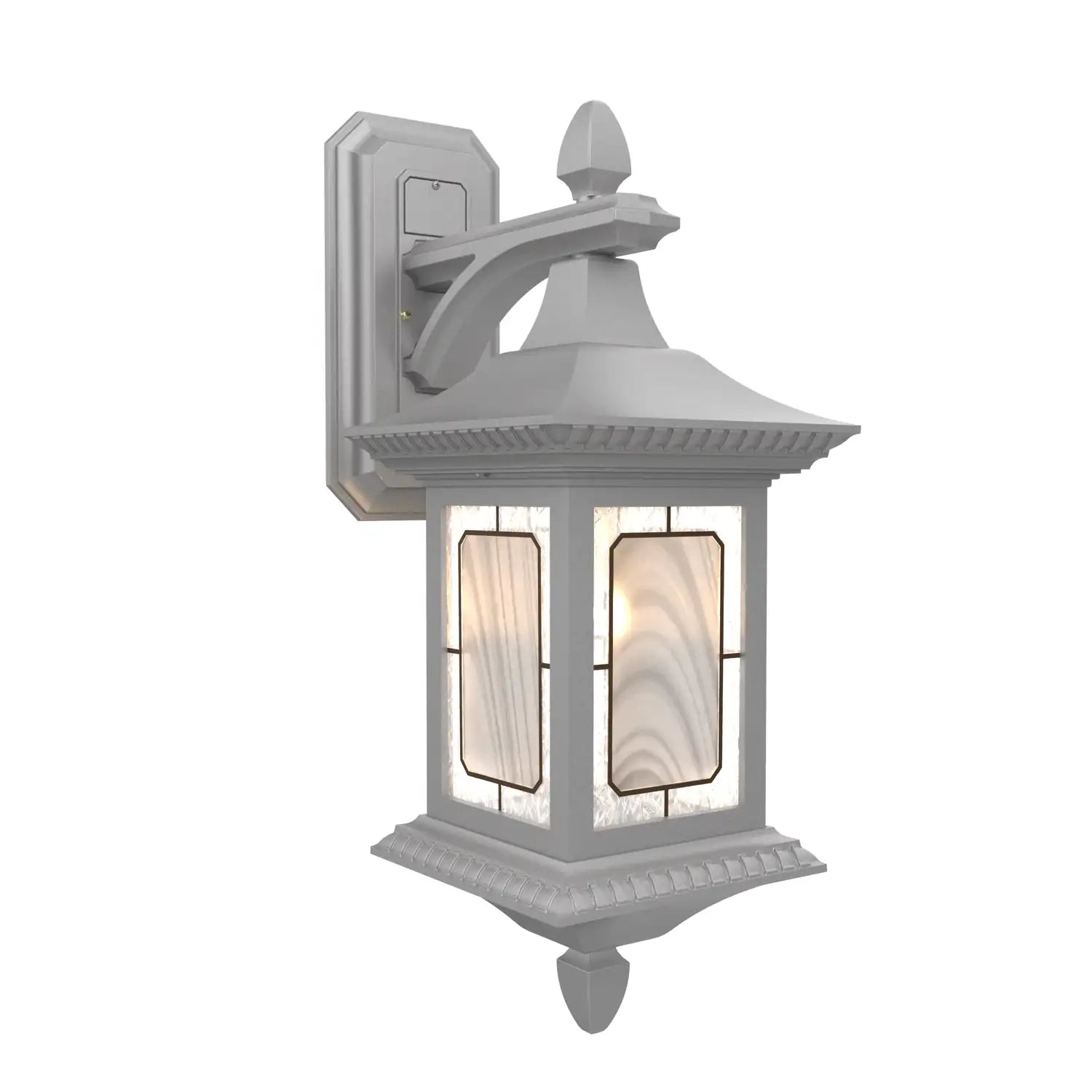 SNOC, SALZBURG - LARGE CLOSED BACK BOTTOM MOUNT WALL MURAL 30818, OUTDOOR WALL LIGHTS