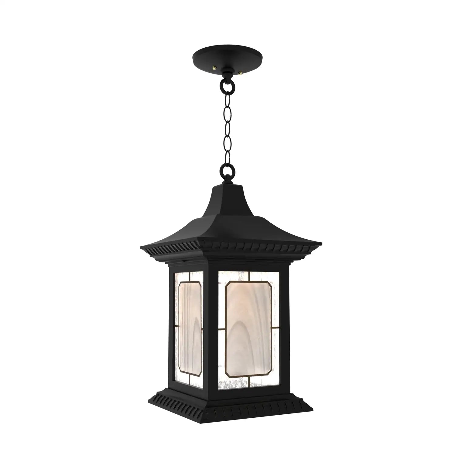 SNOC, SALZBURG - CEILING MOUNTING WITH CHAIN OPEN BOTTOM LARGE FORMAT 30850, OUTDOOR CEILING LIGHT