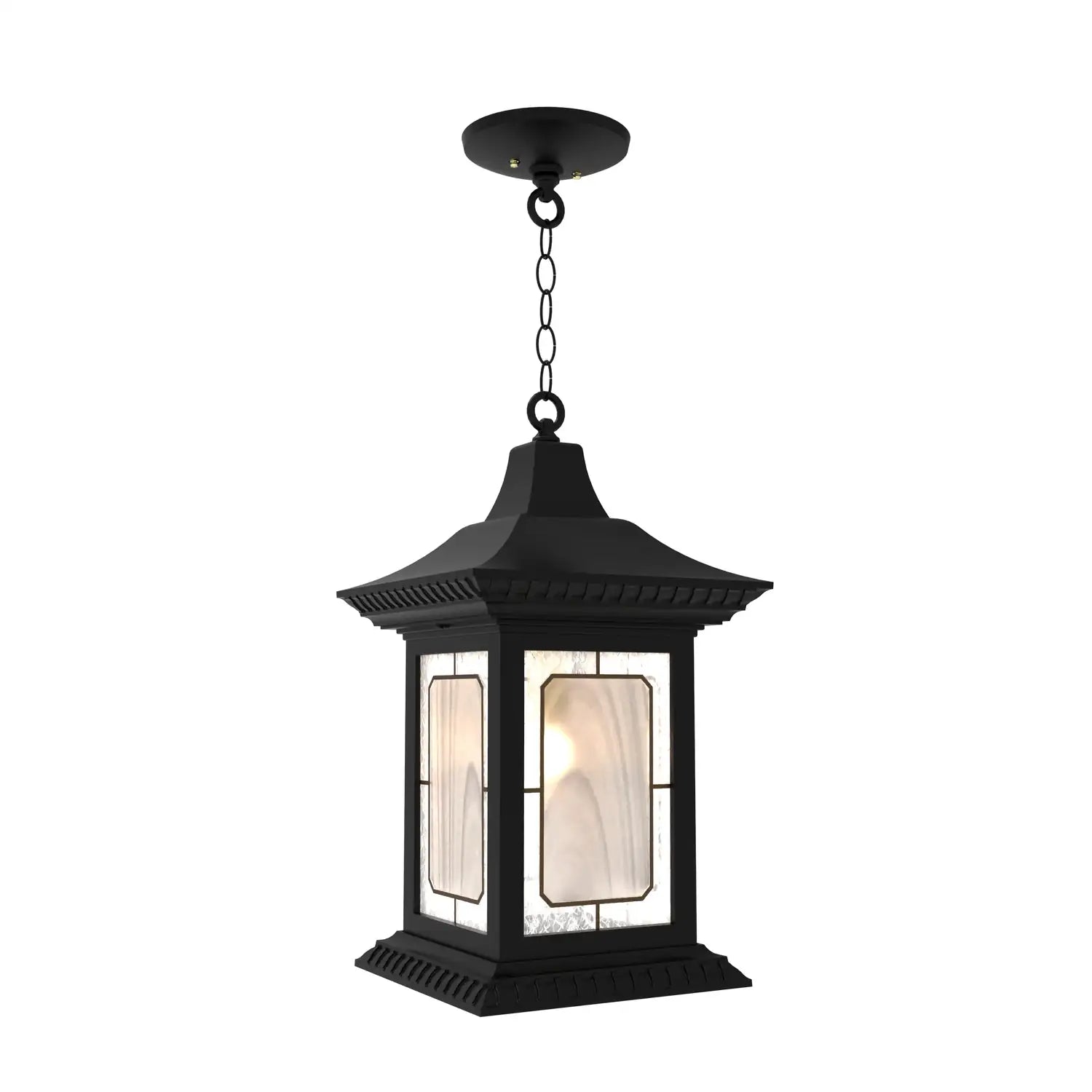 SNOC, SALZBURG - CEILING MOUNTING WITH CHAIN OPEN BOTTOM LARGE FORMAT 30850, OUTDOOR CEILING LIGHT