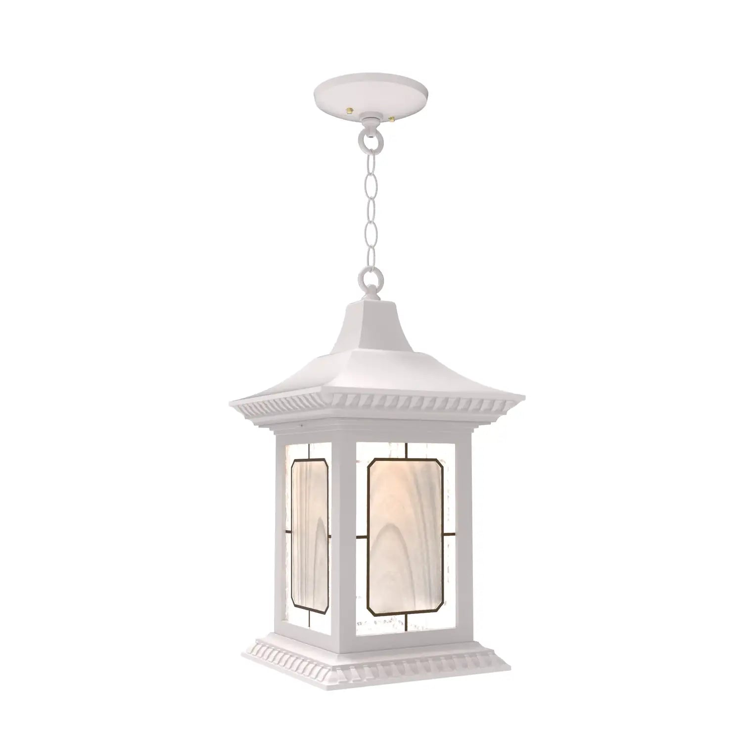 SNOC, SALZBURG - CEILING MOUNTING WITH CHAIN OPEN BOTTOM LARGE FORMAT 30850, OUTDOOR CEILING LIGHT