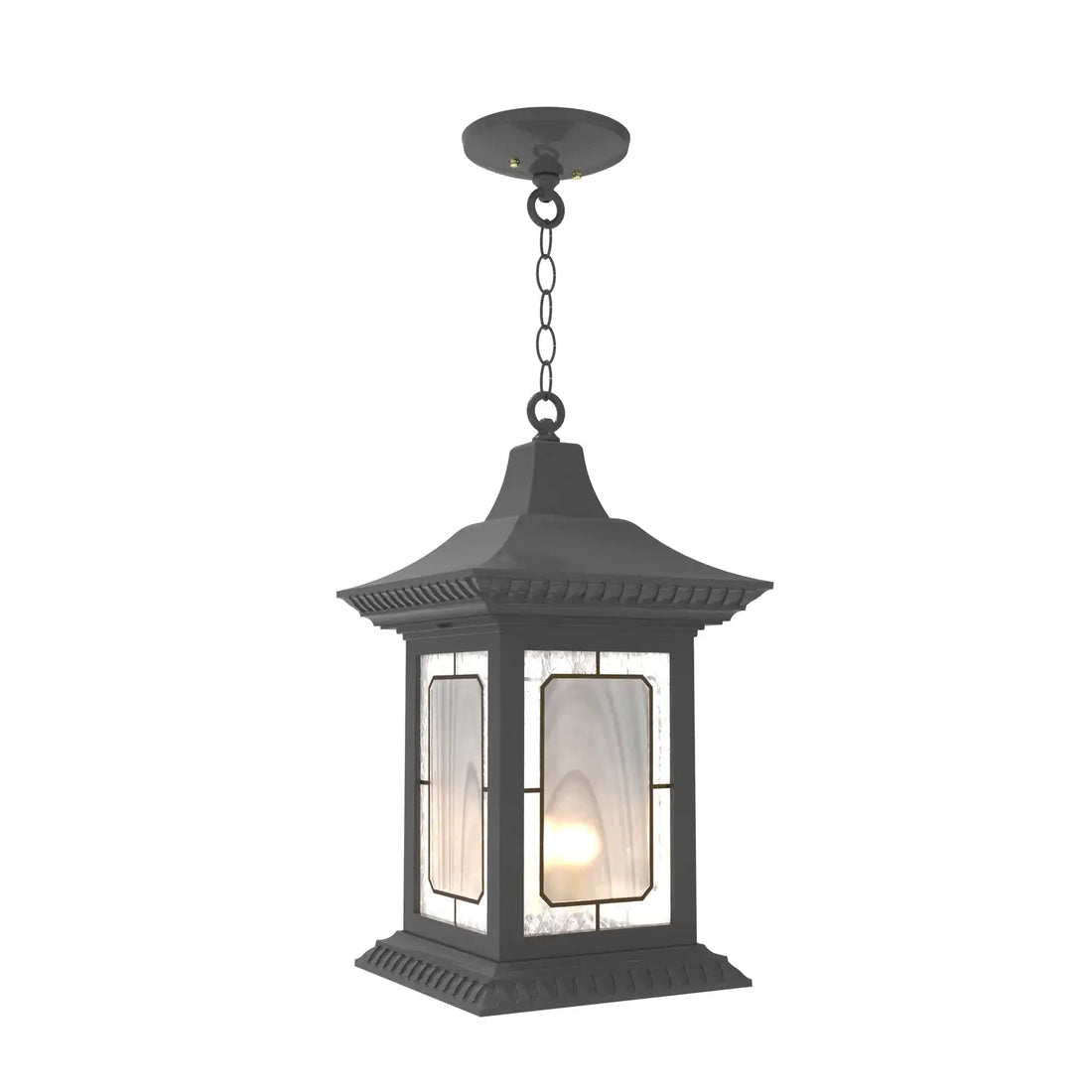 SNOC, SALZBURG - CEILING MOUNTING WITH CHAIN OPEN BOTTOM LARGE FORMAT 30850, OUTDOOR CEILING LIGHT