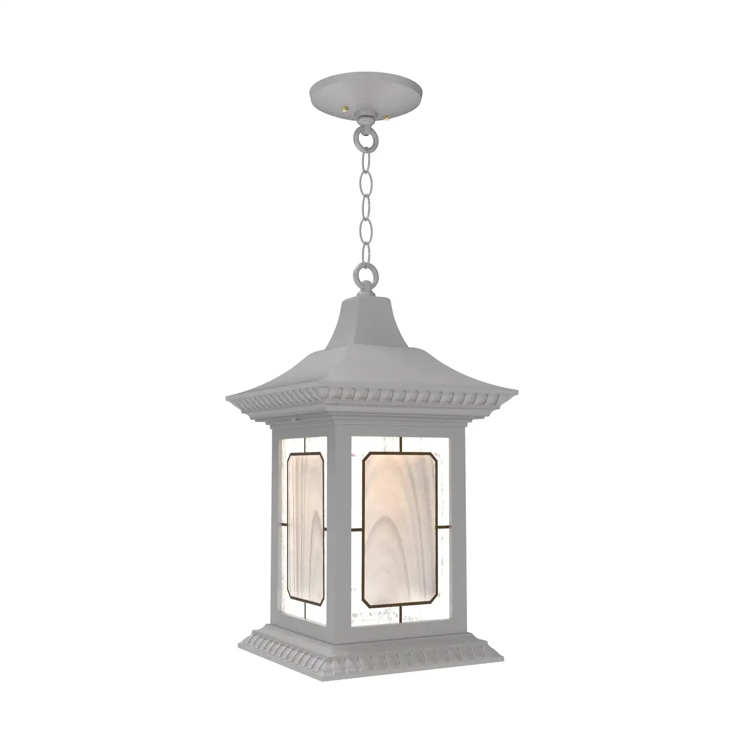 SNOC, SALZBURG - CEILING MOUNTING WITH CHAIN OPEN BOTTOM LARGE FORMAT 30850, OUTDOOR CEILING LIGHT