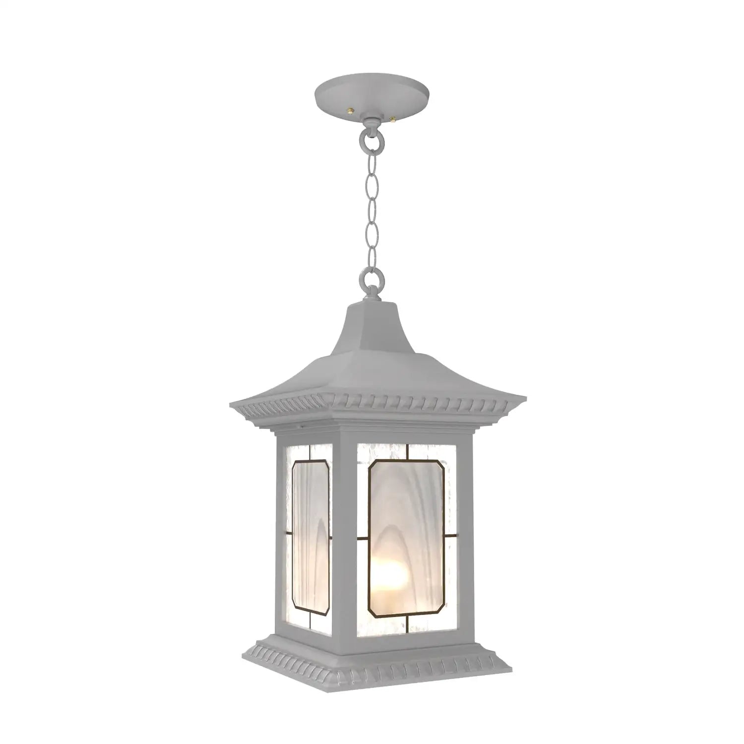 SNOC, SALZBURG - CEILING MOUNTING WITH CHAIN OPEN BOTTOM LARGE FORMAT 30850, OUTDOOR CEILING LIGHT