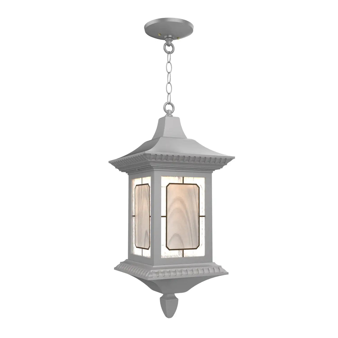 SNOC, SALZBURG - CEILING MOUNTING WITH CHAIN CLOSED BOTTOM LARGE FORMAT 30855, OUTDOOR CEILING LIGHT