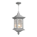 SNOC, SALZBURG - CEILING MOUNTING WITH CHAIN CLOSED BOTTOM LARGE FORMAT 30855, OUTDOOR CEILING LIGHT