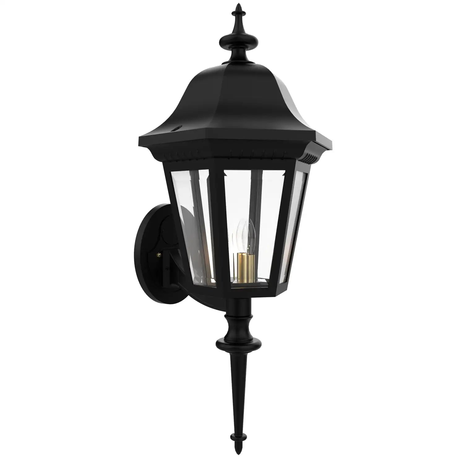SNOC, MANOR - UP-WALL MOUNT WITH QUEEN ROD 31220, OUTDOOR WALL LIGHTS