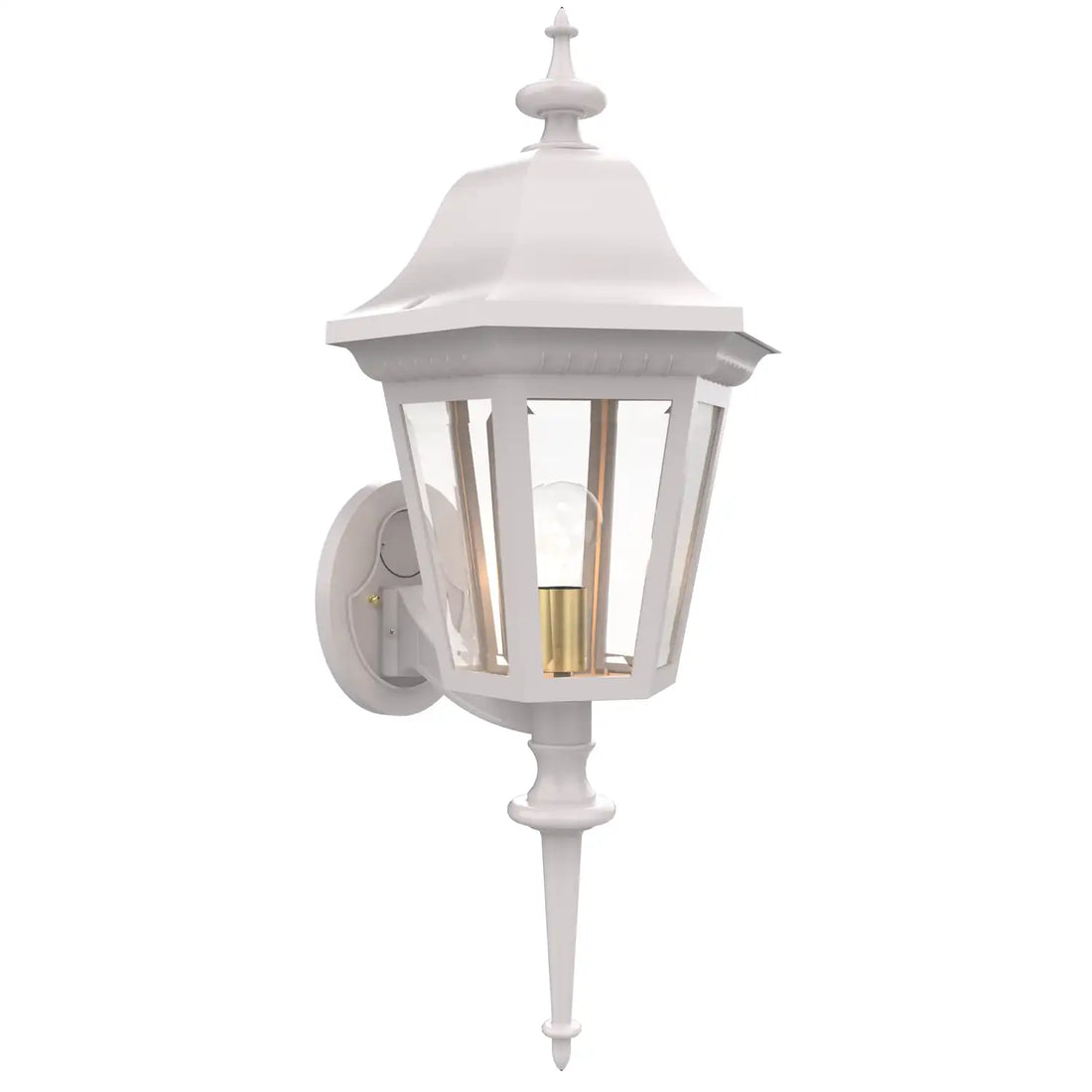 SNOC, MANOR - UP-WALL MOUNT WITH QUEEN ROD 31220, OUTDOOR WALL LIGHTS